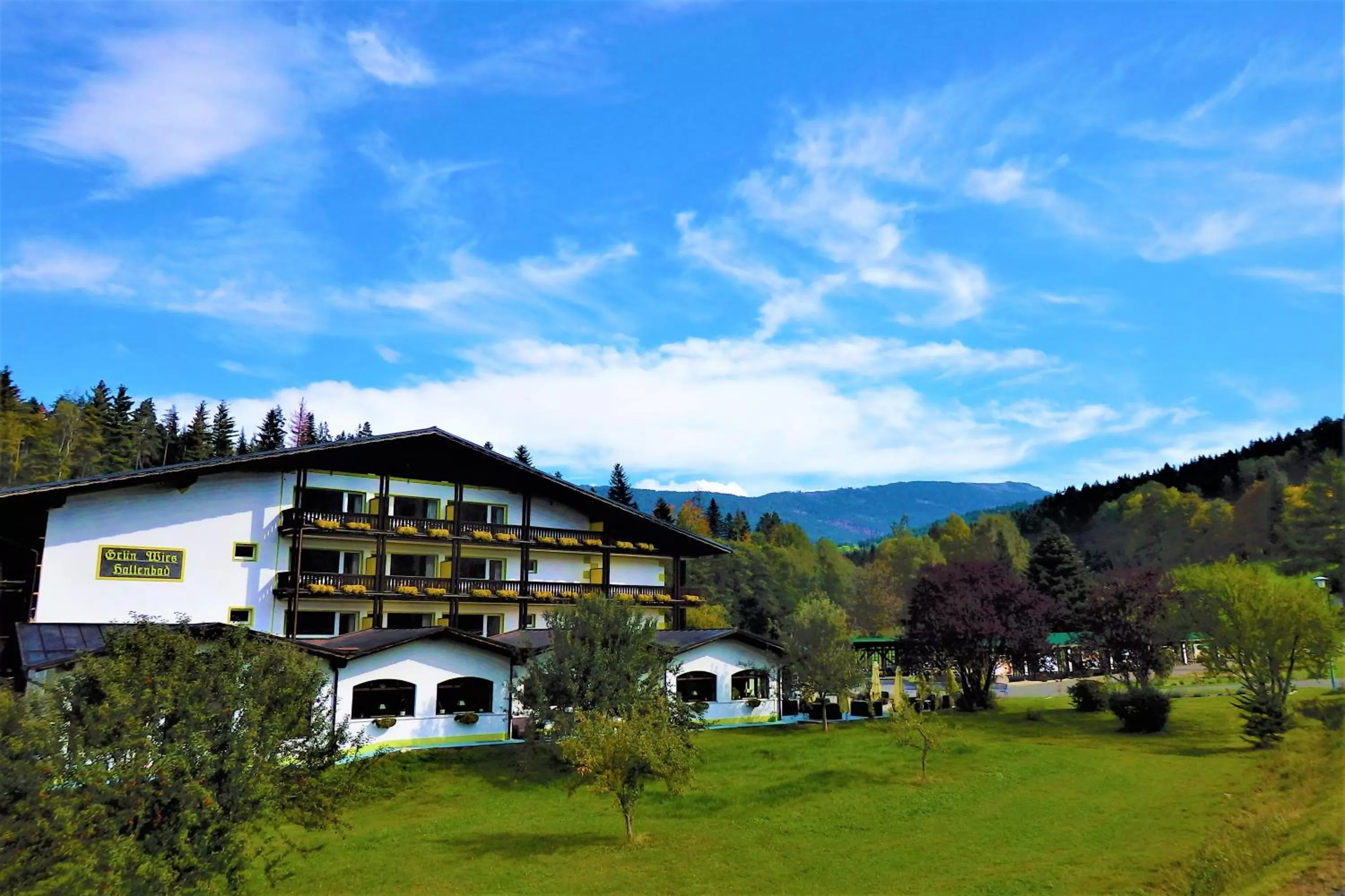 Property building in Landhotel GrünWies -Bonsai-Wellness Garni