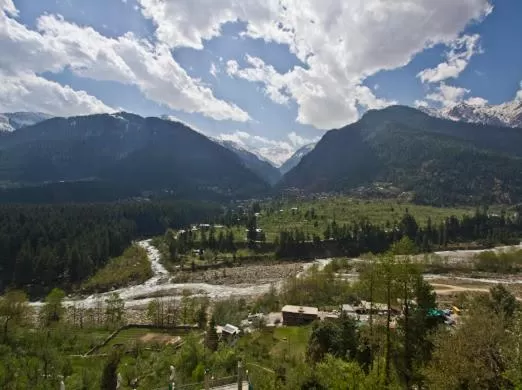 Natural landscape, Bird's-eye View in Namaste Inn Beas Valley