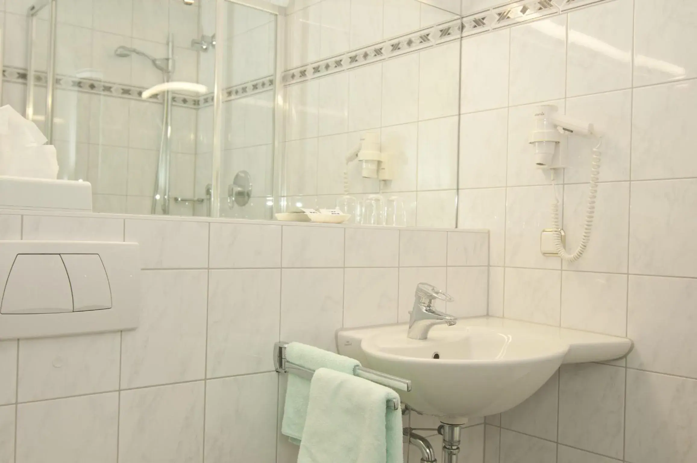 Bathroom in Hotel Hansa