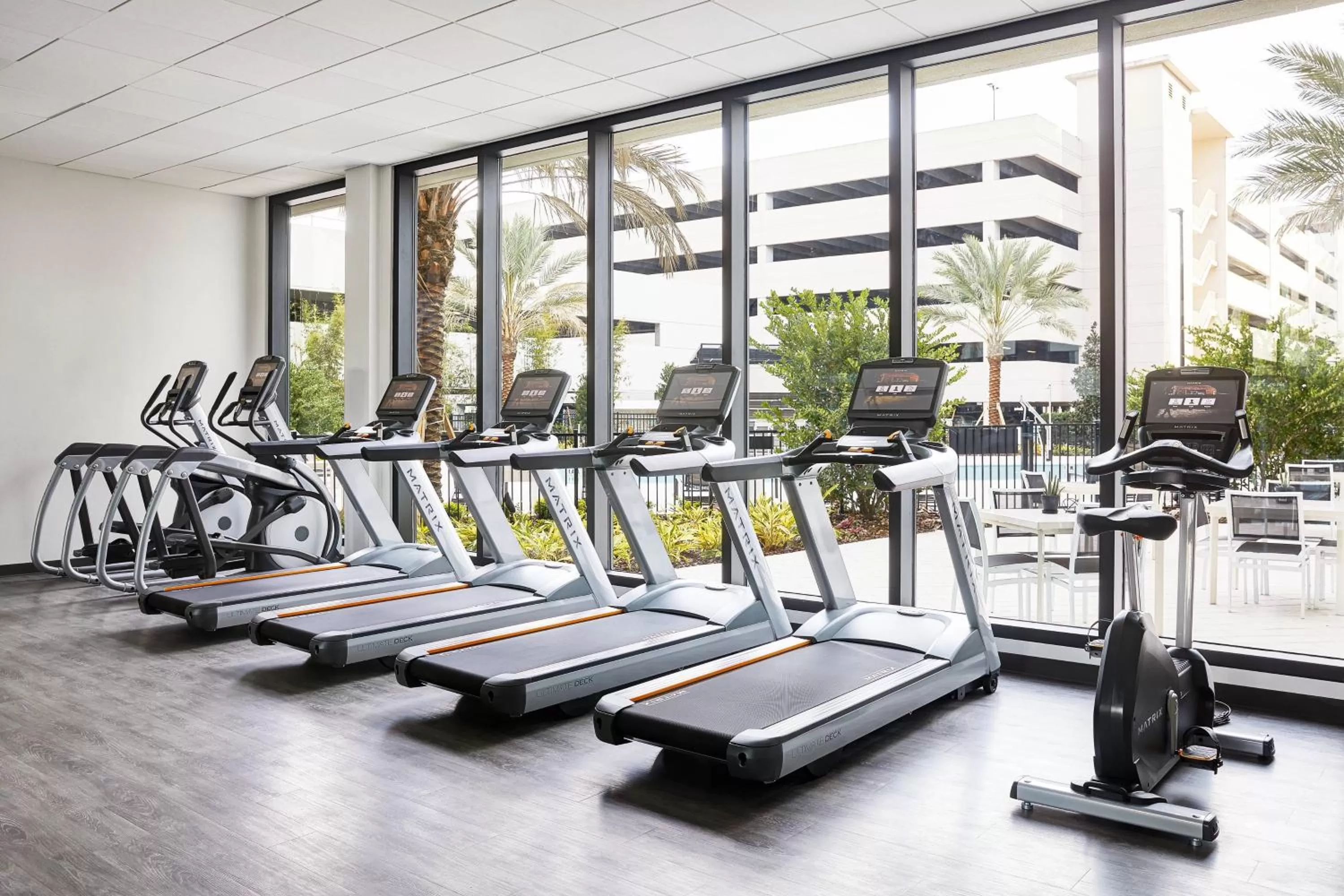 Fitness centre/facilities in AC Hotel by Marriott Tampa Airport