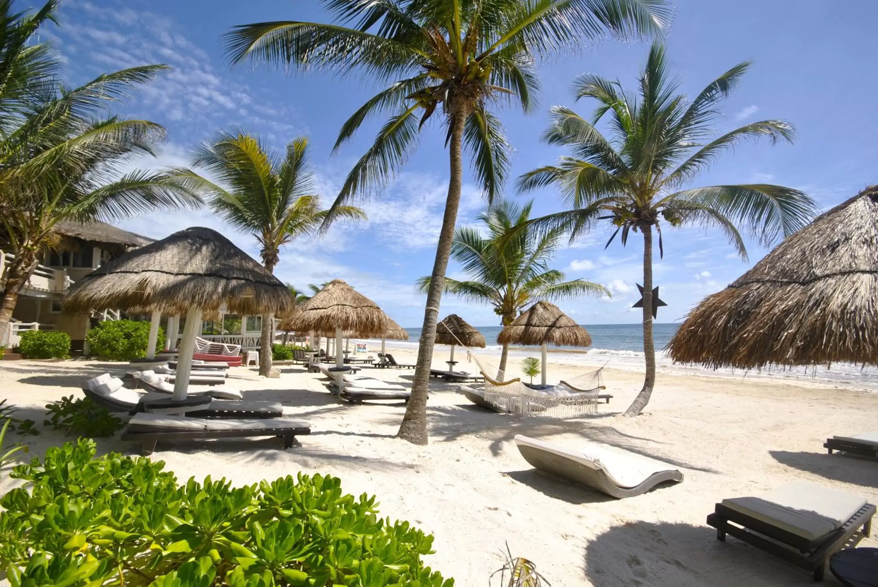 Day, Beach in Villa Las Estrellas Tulum - located at the party zone