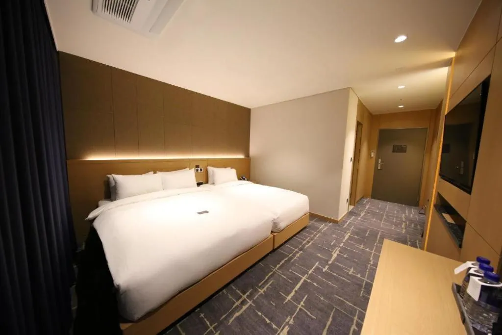 Bed in Sea Cruise Hotel