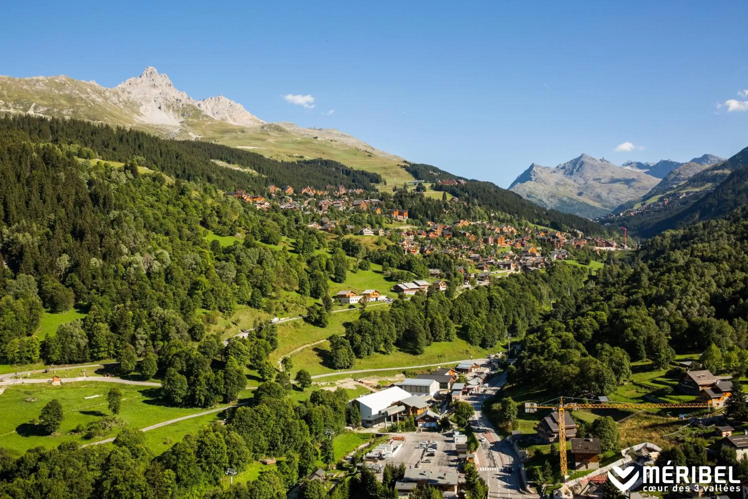 Summer, Bird's-eye View in Hotel La Chaudanne