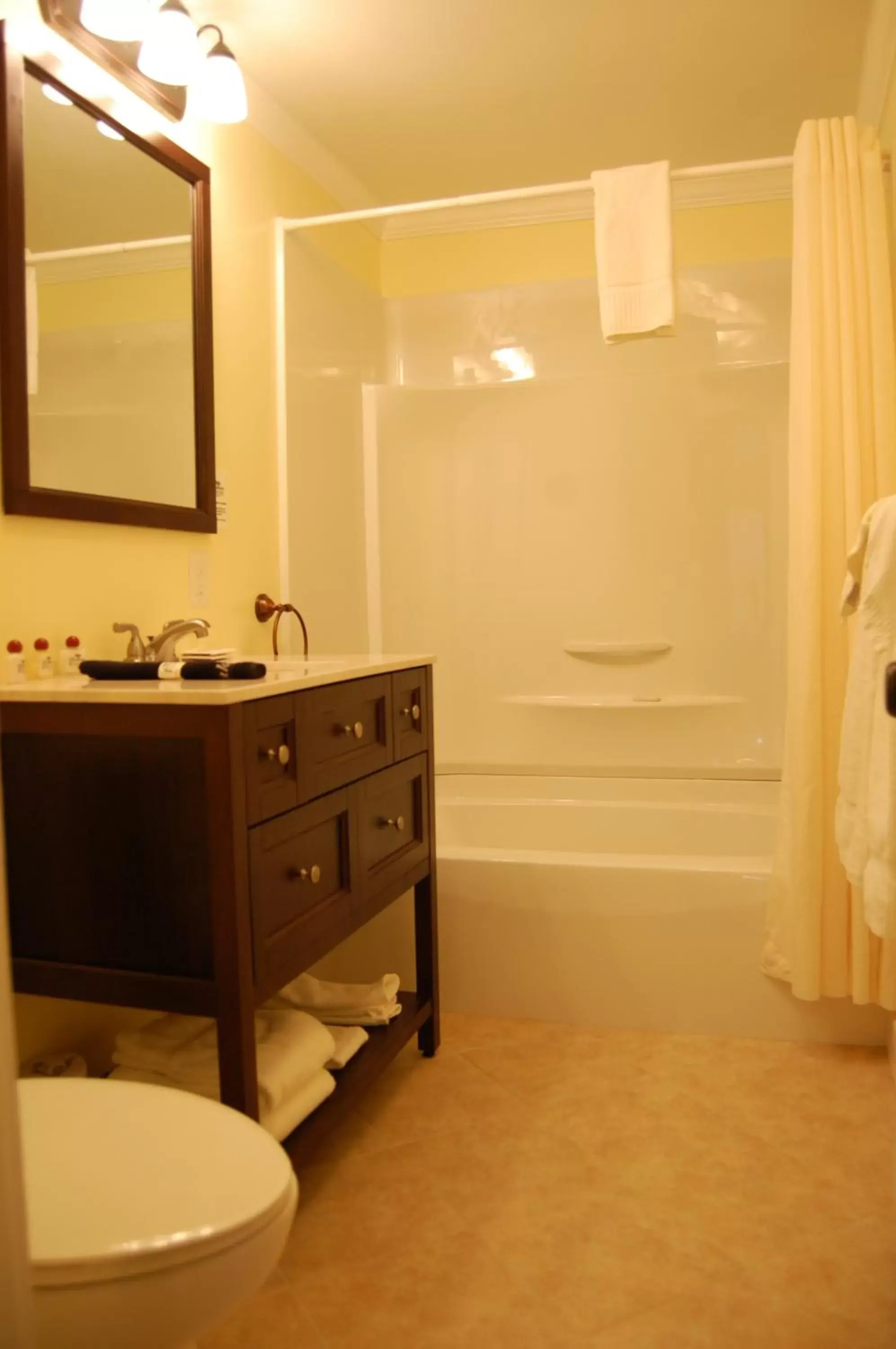 Shower, Bathroom in Cranmore Inn and Suites, a North Conway boutique hotel