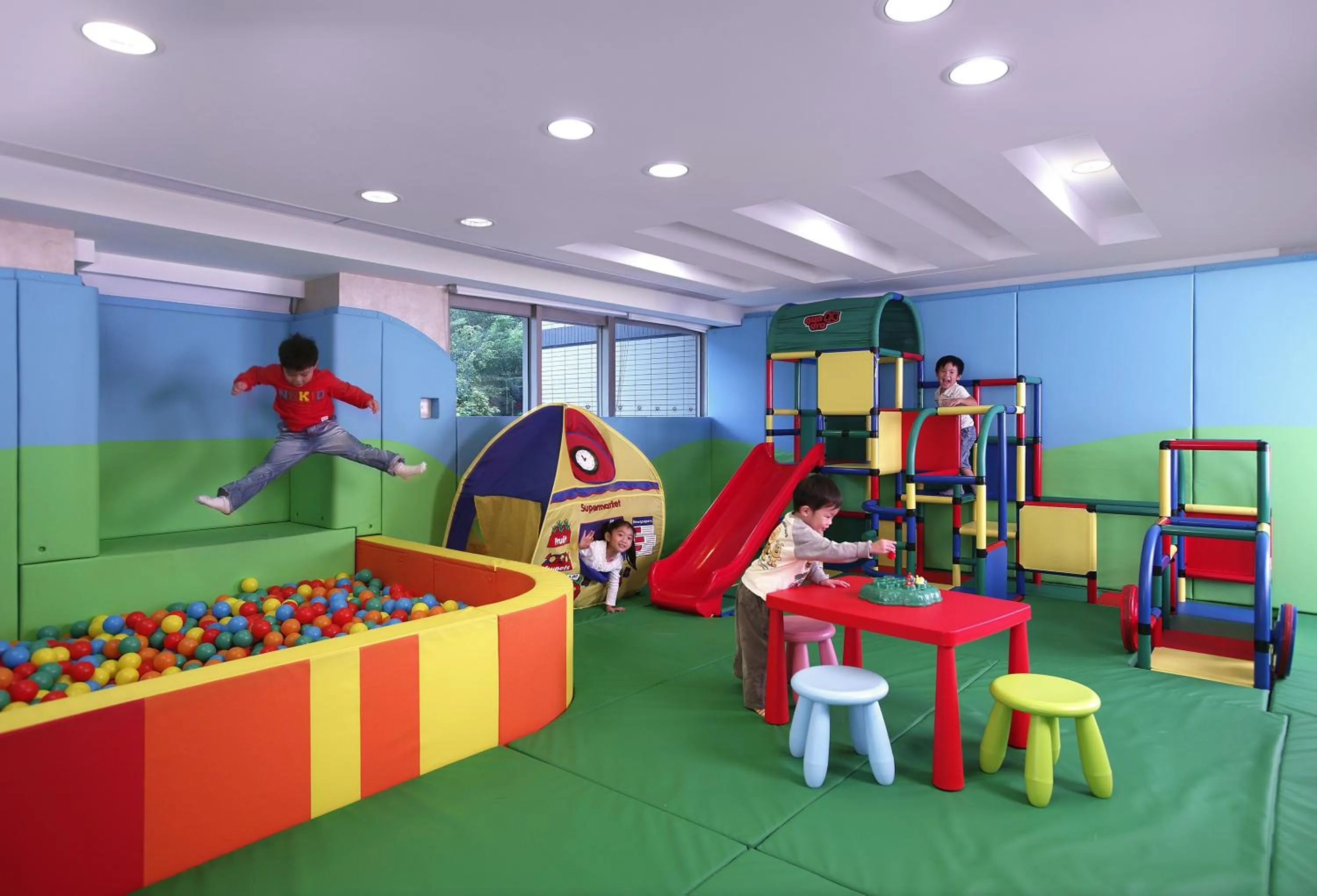 Children play ground in Royal View Hotel