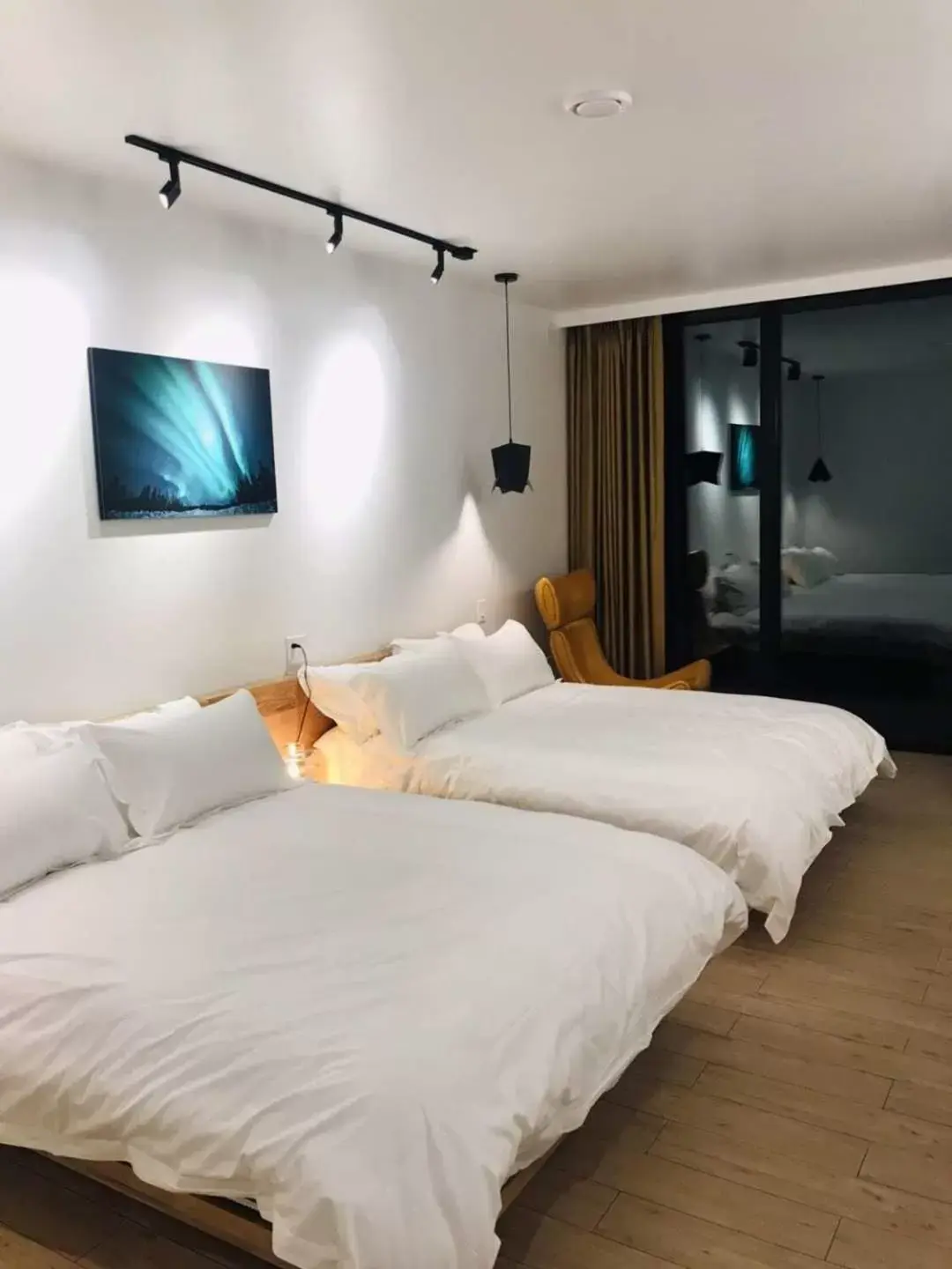 Bed in Aurora Villa