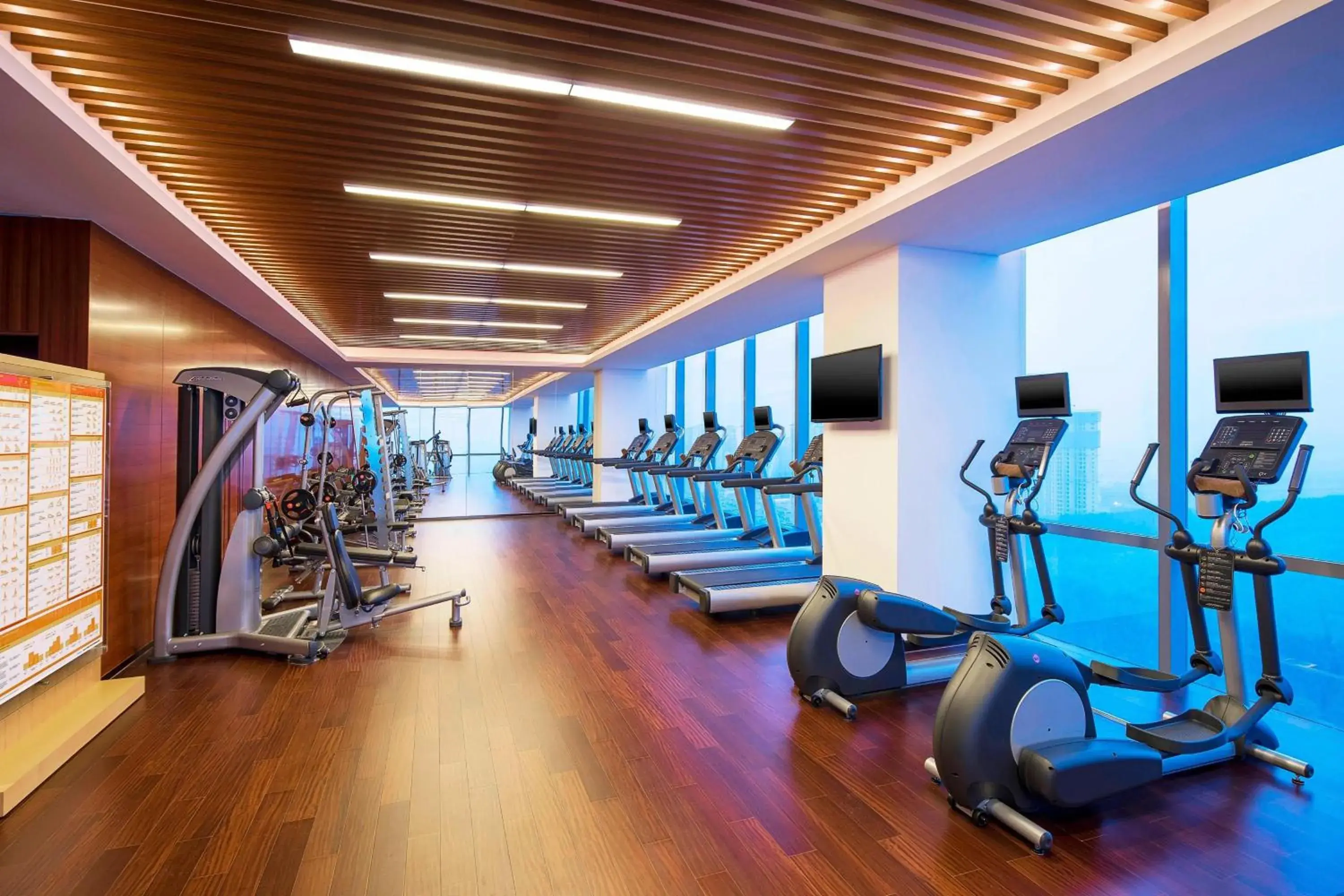 Fitness centre/facilities, Fitness Center/Facilities in Sheraton Langfang Chaobai River Hotel