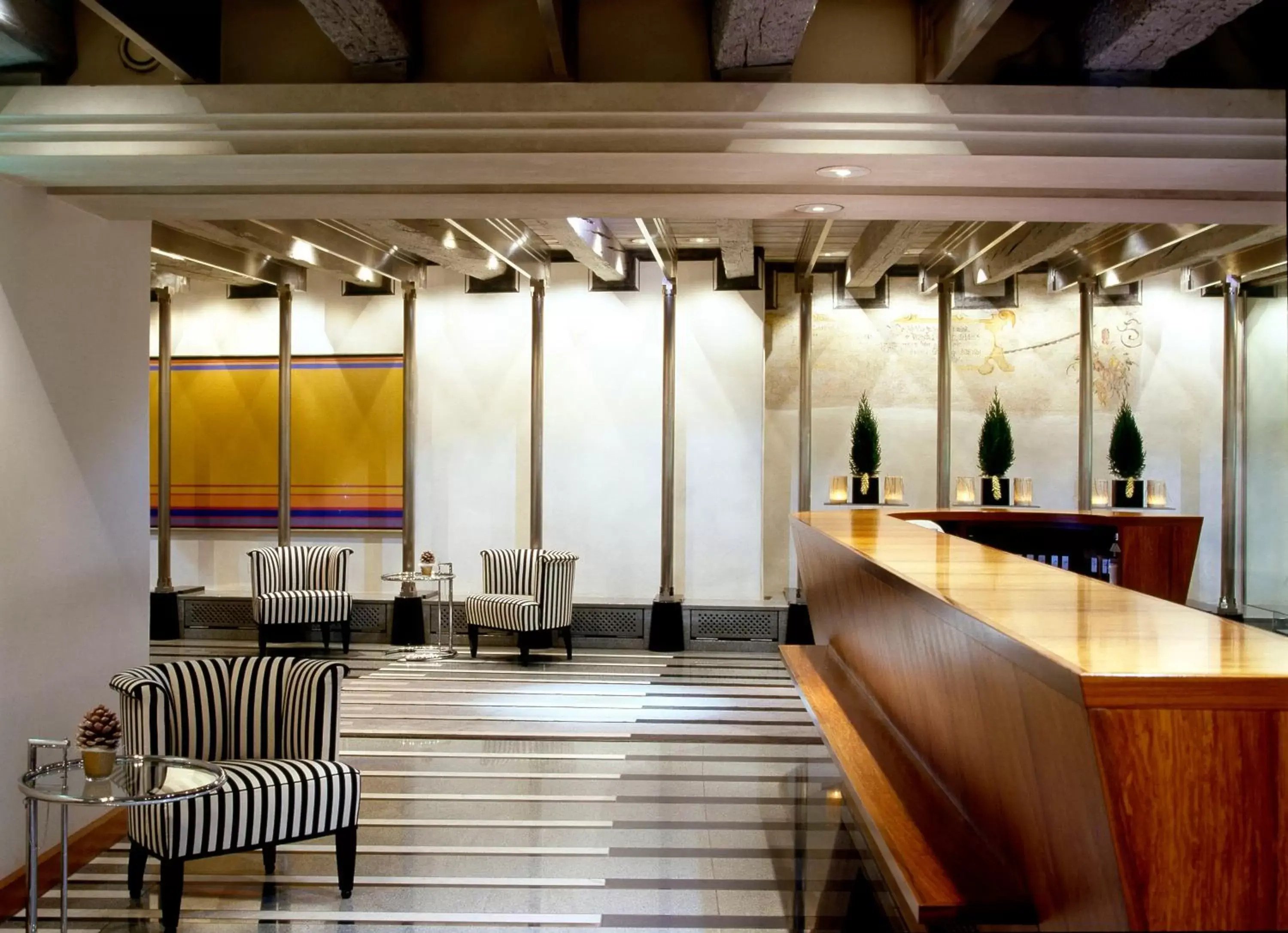 Lobby or reception in Widder Hotel - Zurichs luxury hideaway