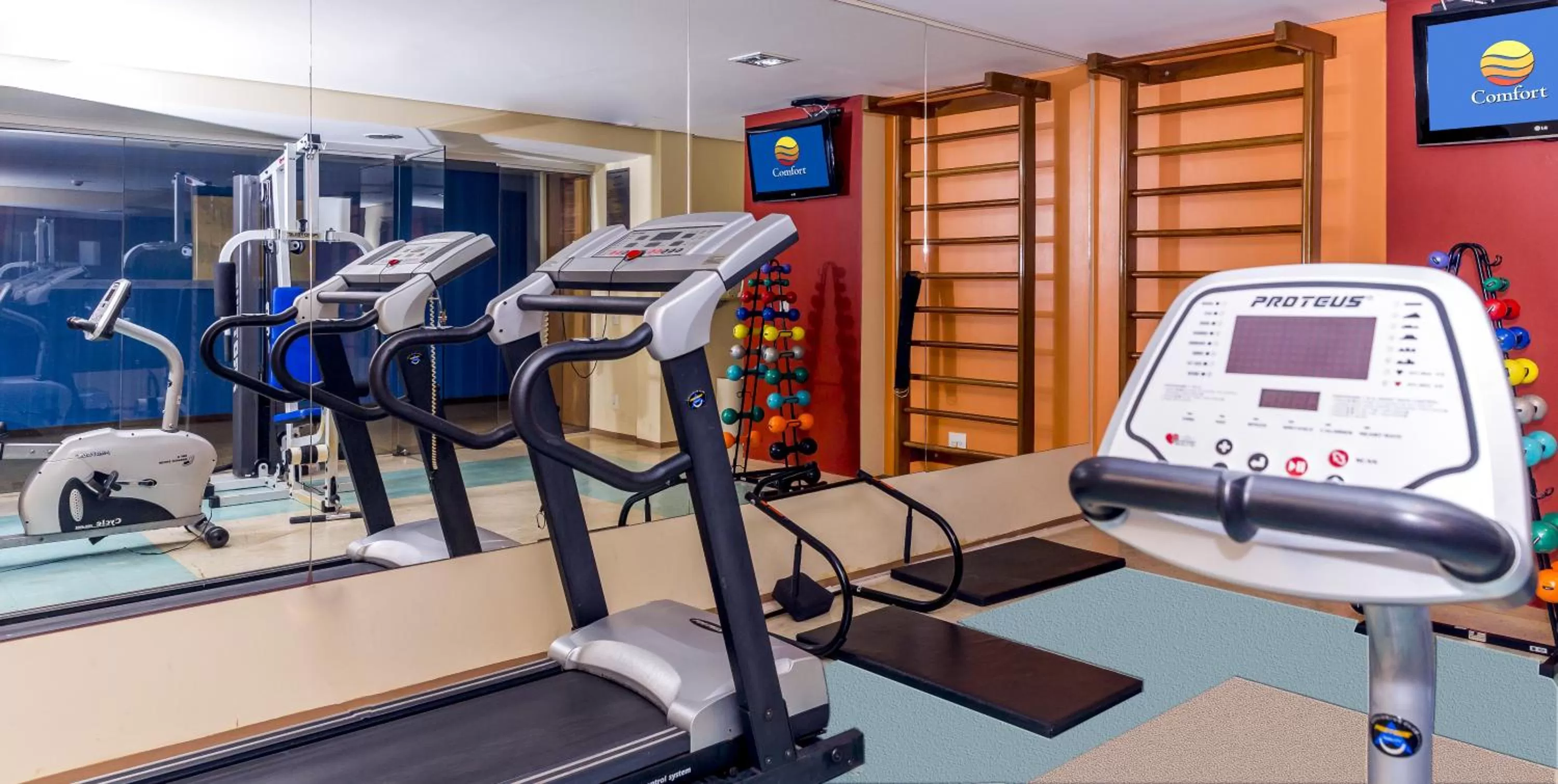 Fitness centre/facilities in Comfort Franca