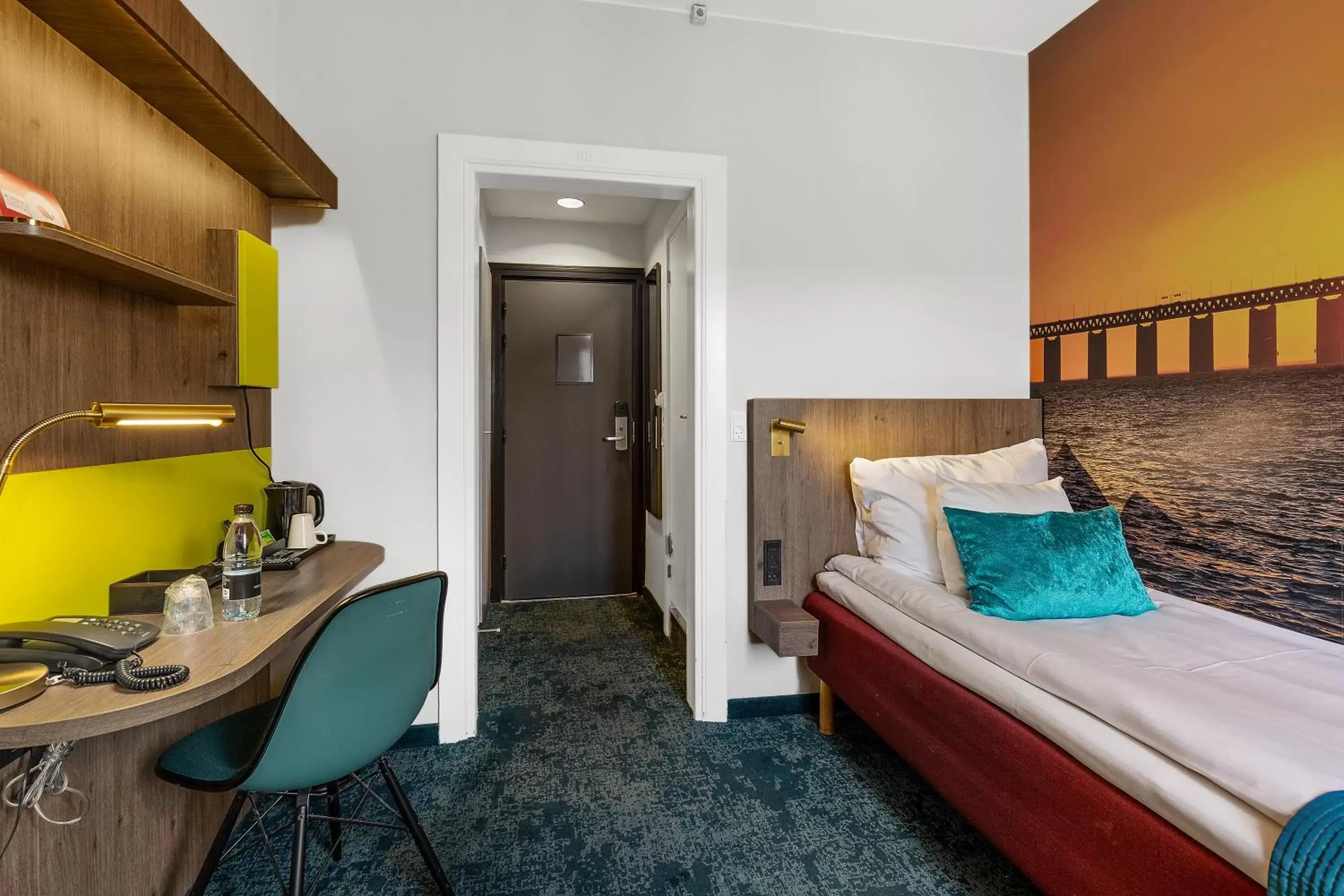 Bed in ProfilHotels Richmond Bed in ProfilHotels Richmond