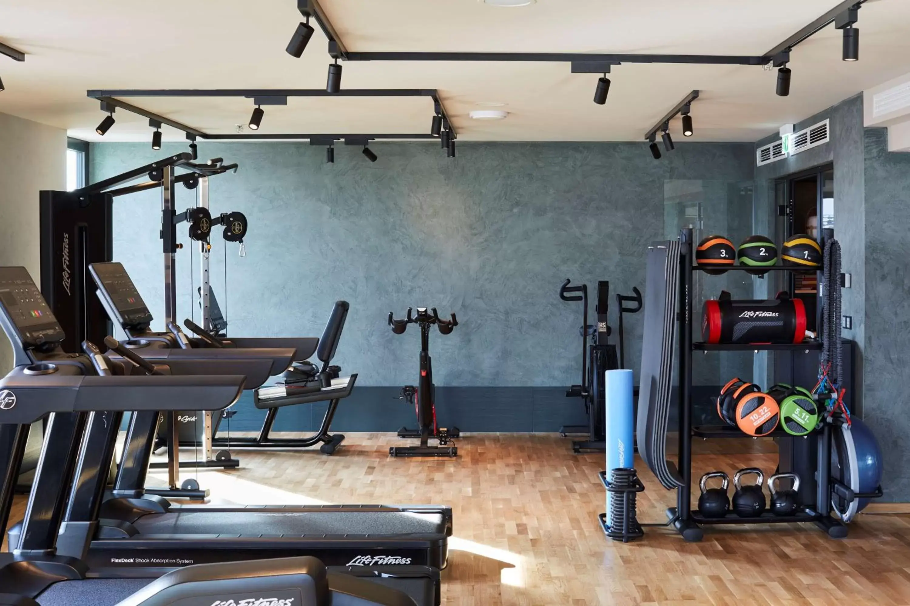 Fitness centre/facilities in Scandic Frankfurt Hafenpark Fitness centre/facilities in Scandic Frankfurt Hafenpark