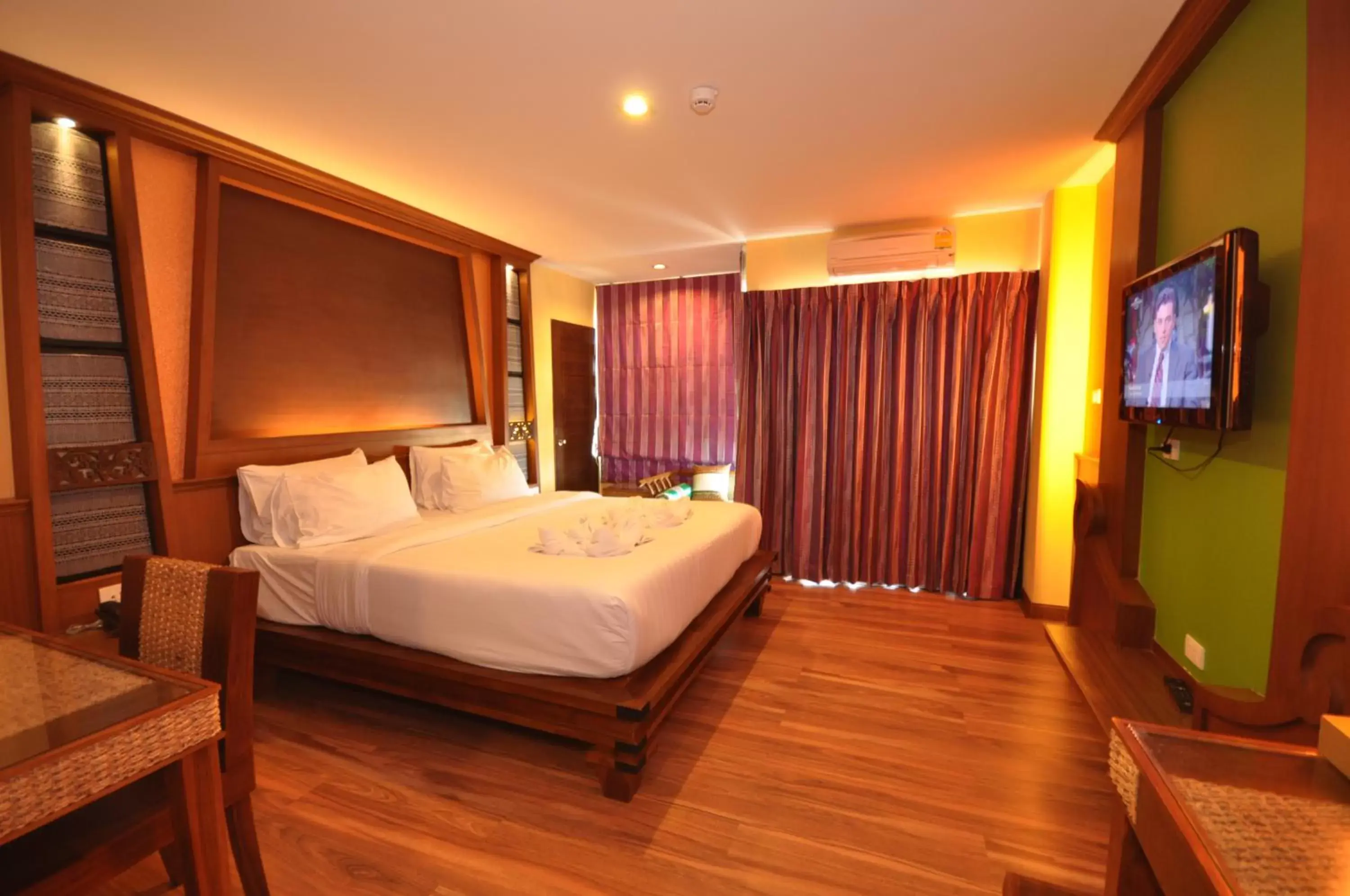 Bed in Chalelarn Hotel Hua Hin