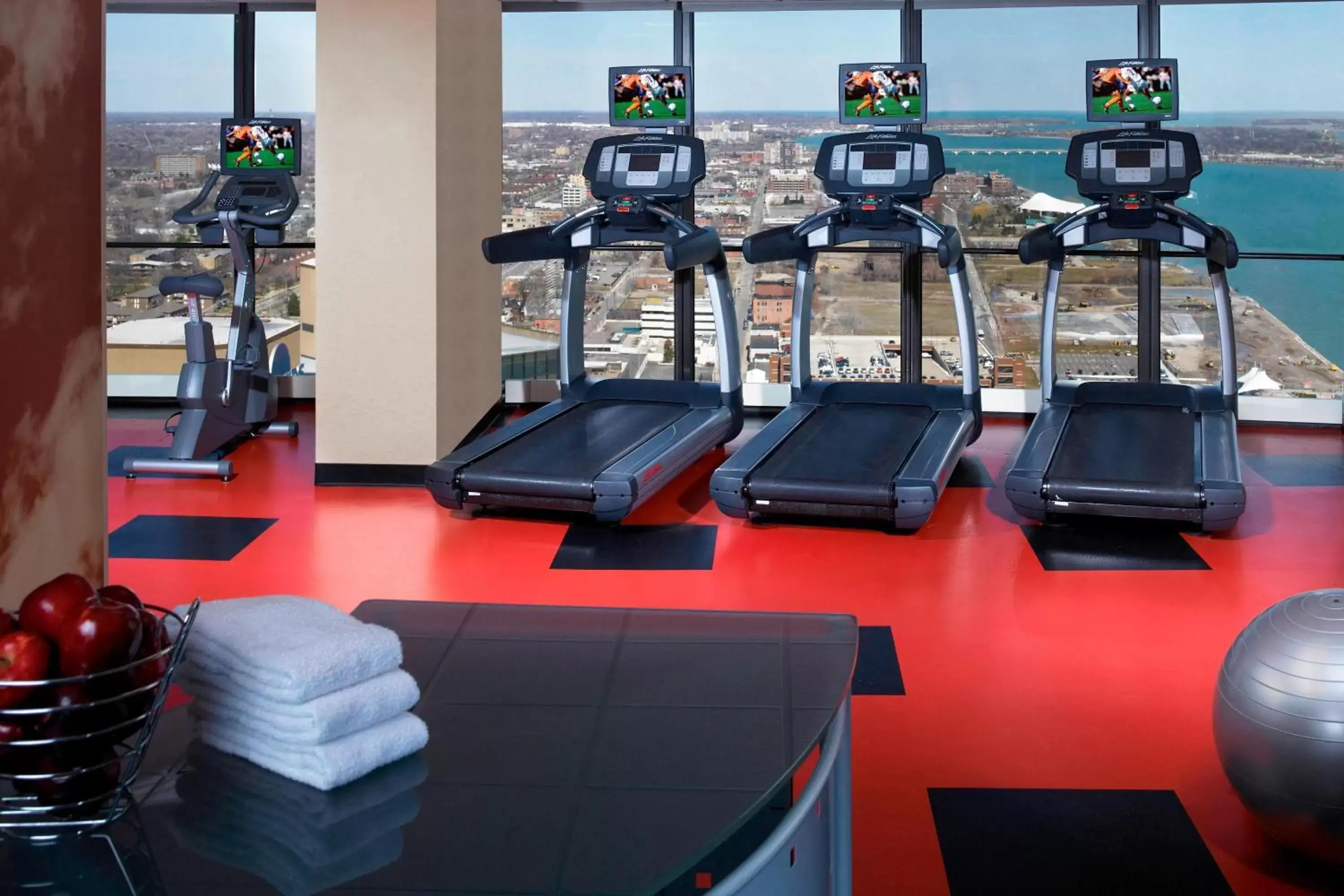 Fitness centre/facilities, Fitness Center/Facilities in Detroit Marriott at the Renaissance Center