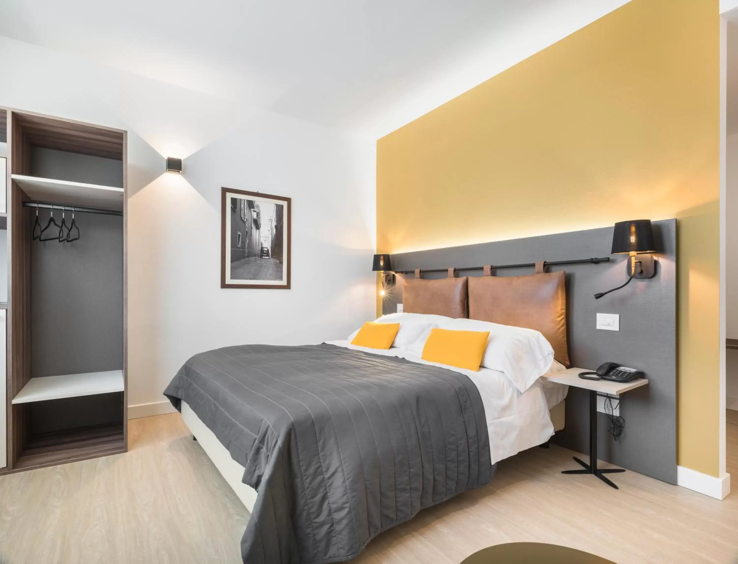 Bedroom, Bed in Rivalta Life Style Hotel Bedroom, Bed in Rivalta Life Style Hotel