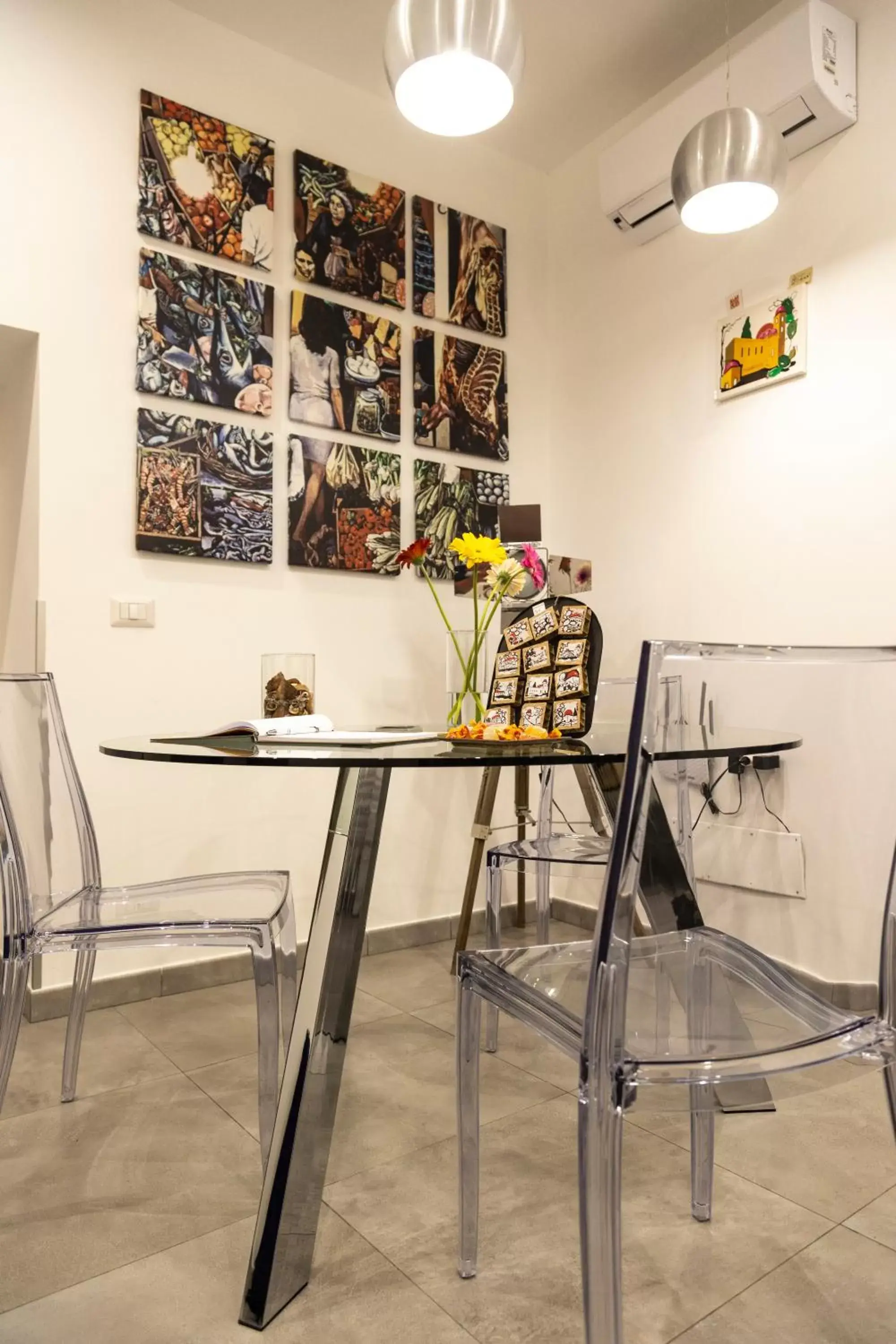 Dining area in Sant’Agostino Boutique Rooms