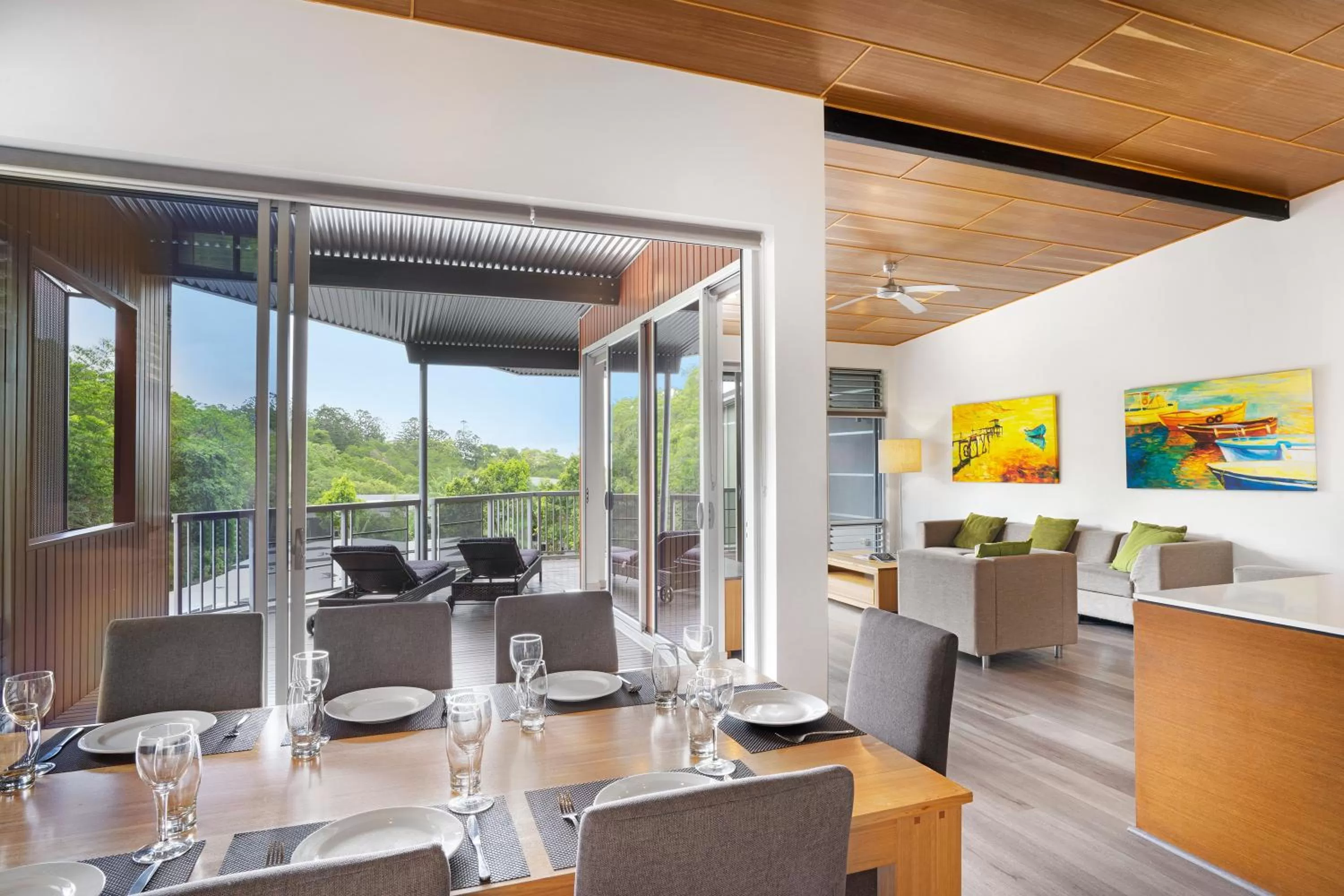 Living room in Peppers Noosa Resort and Villas