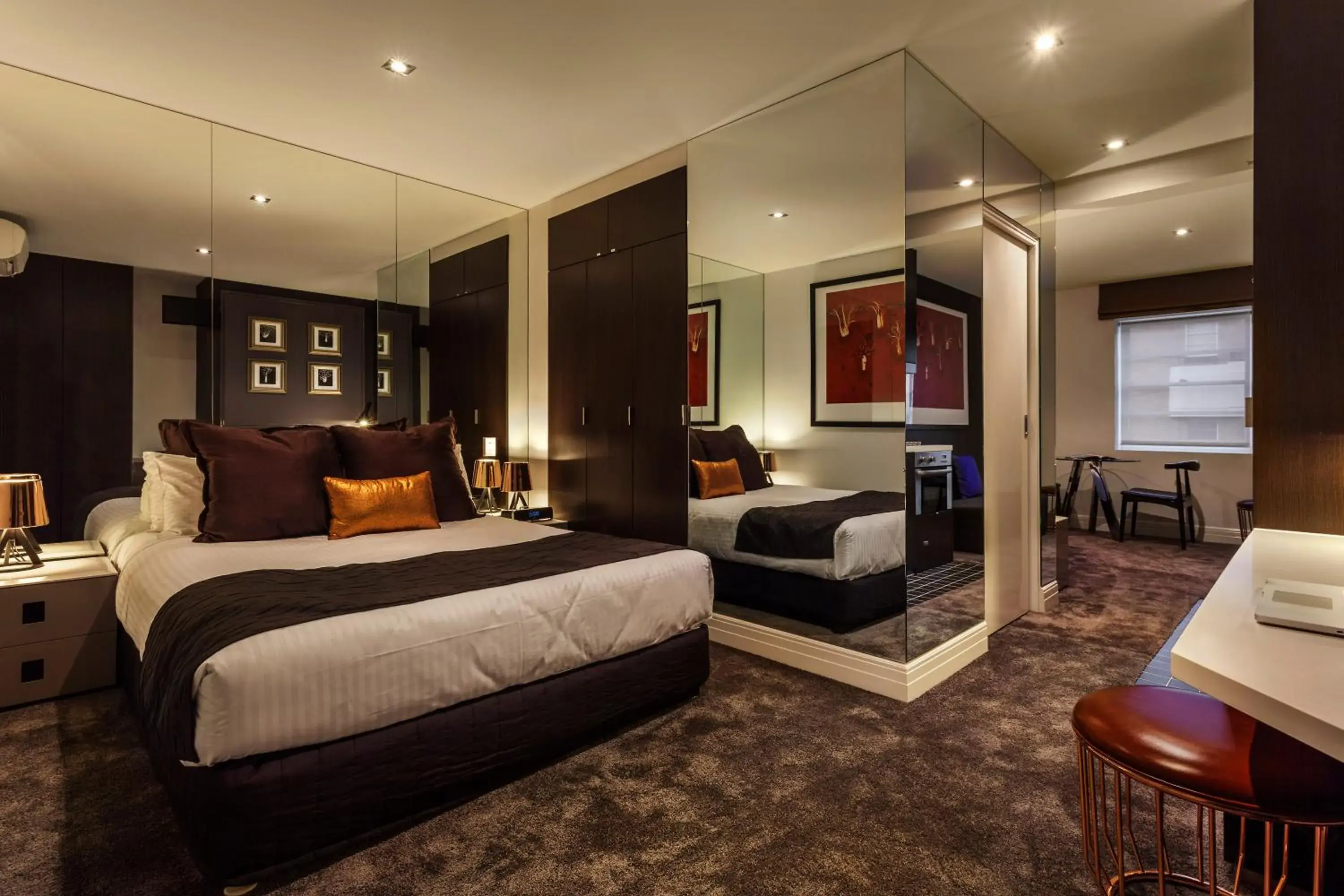 Bedroom, Bed in Quest East Melbourne Bedroom, Bed in Quest East Melbourne