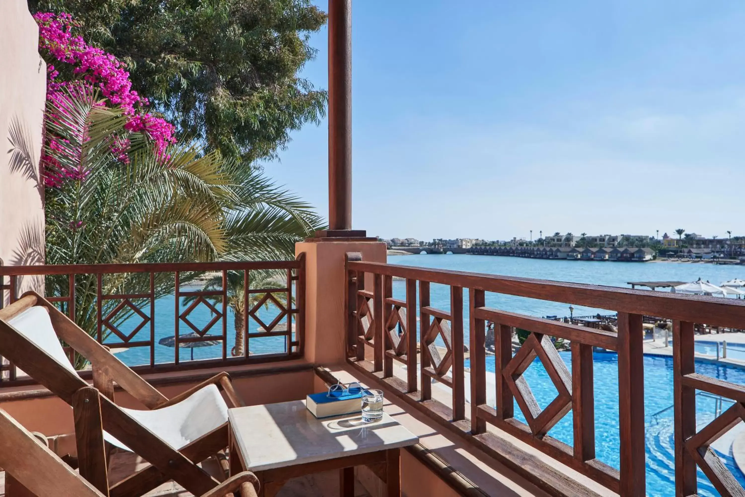 Balcony/Terrace, Pool View in Hotel Sultan Bey Resort