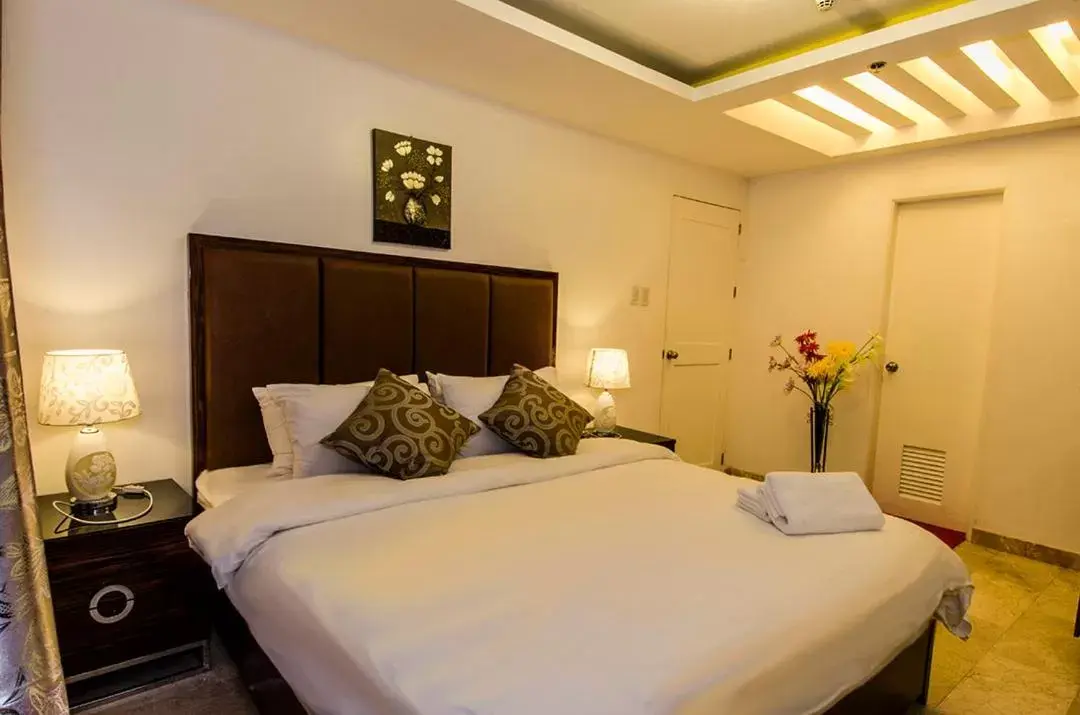 Bedroom, Bed in JMM Grand Suites