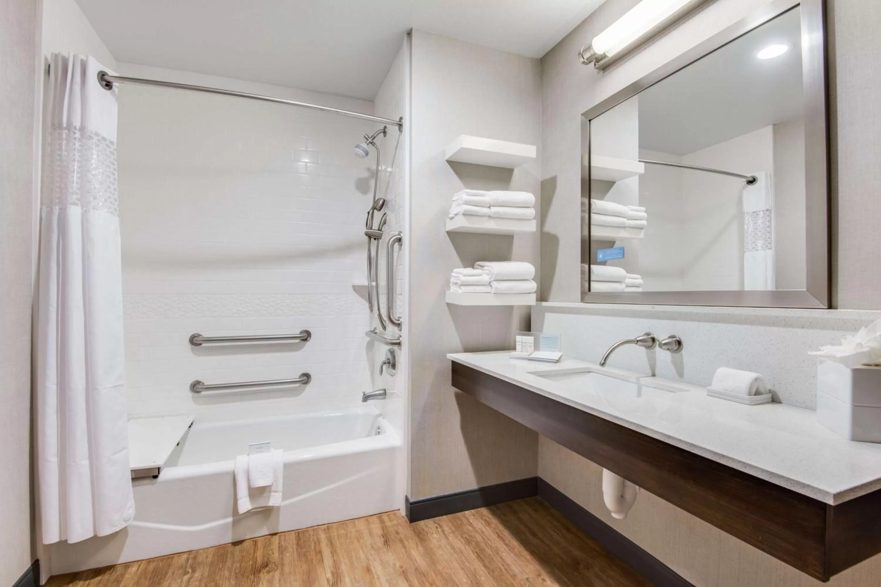 Bathroom in Hampton Inn & Suites Dallas/Ft. Worth Airport South