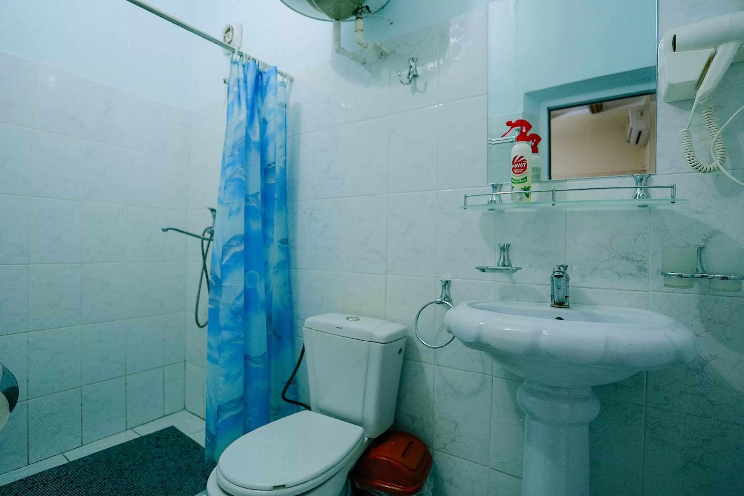 Shower in Bukhara house hotel