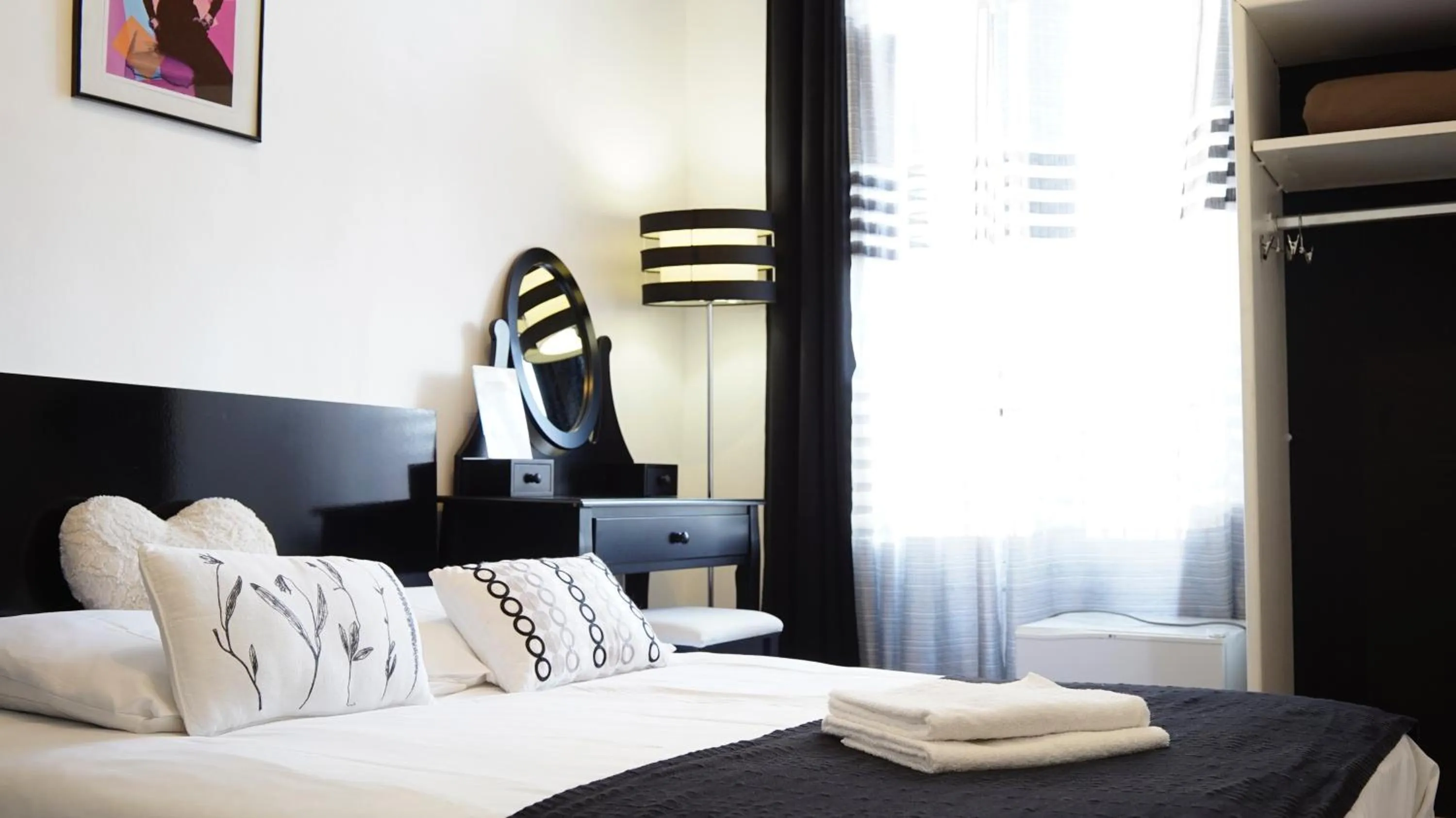 Bed in Hotel des Dames