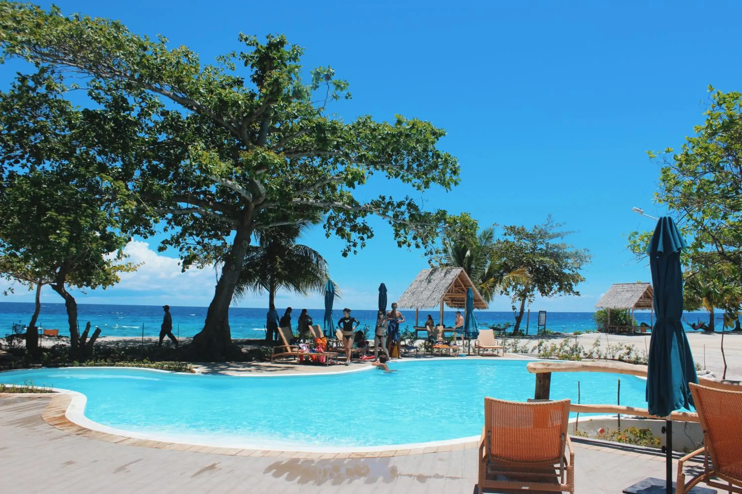 Swimming pool in Bluewater Sumilon Island Resort Swimming pool in Bluewater Sumilon Island Resort