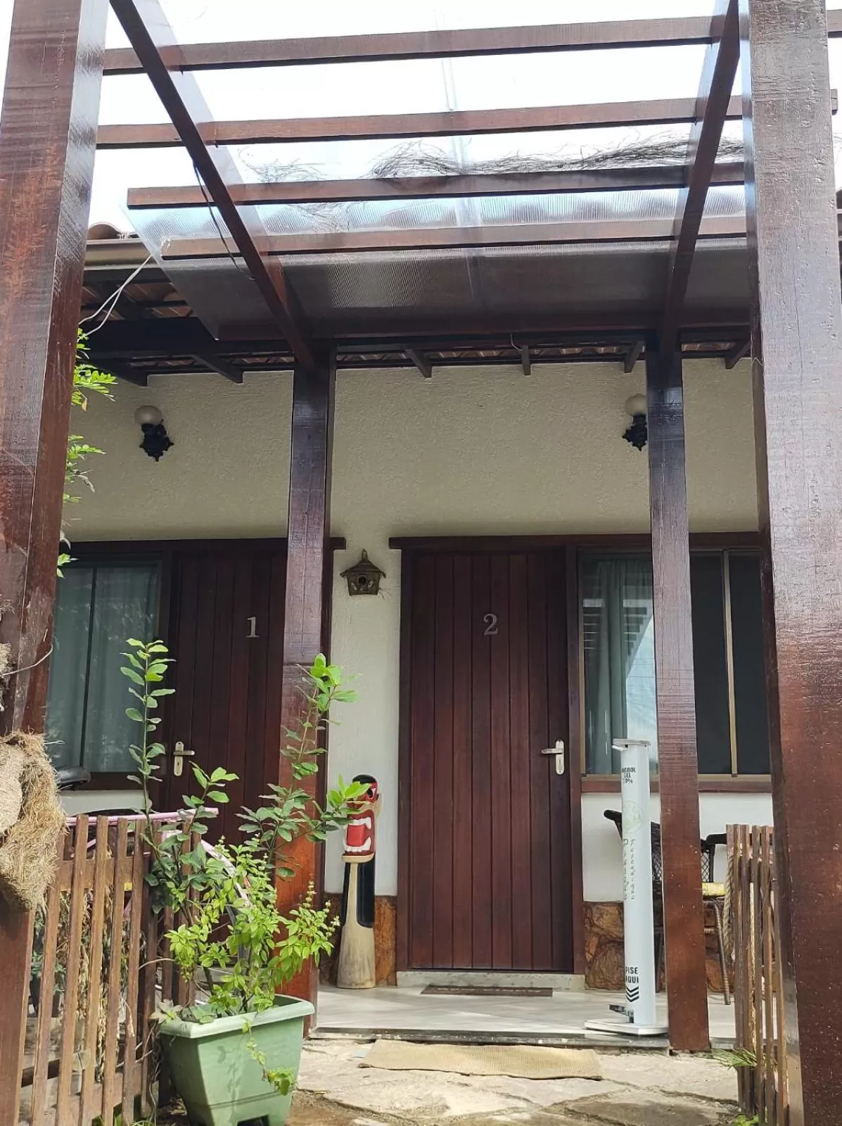 Facade/entrance in Pousada Fazendinha Unamar