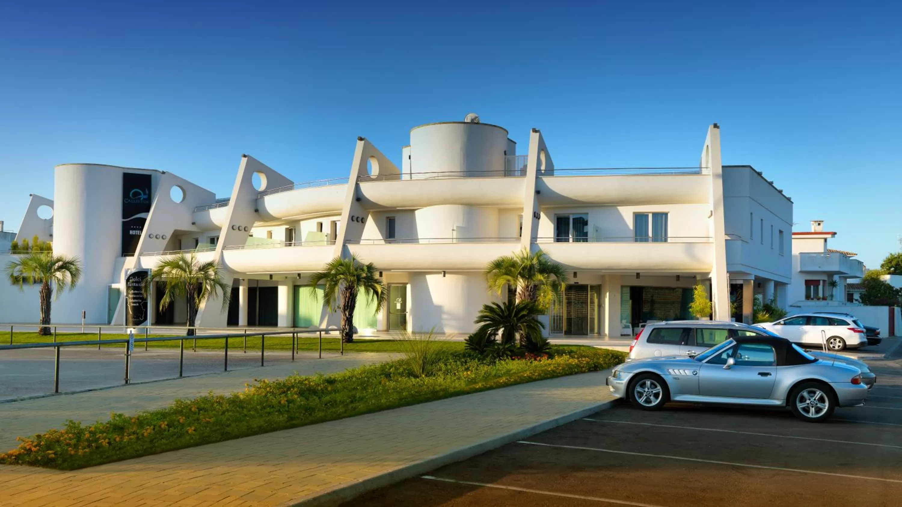 Facade/entrance in Callistos Hotel & Spa