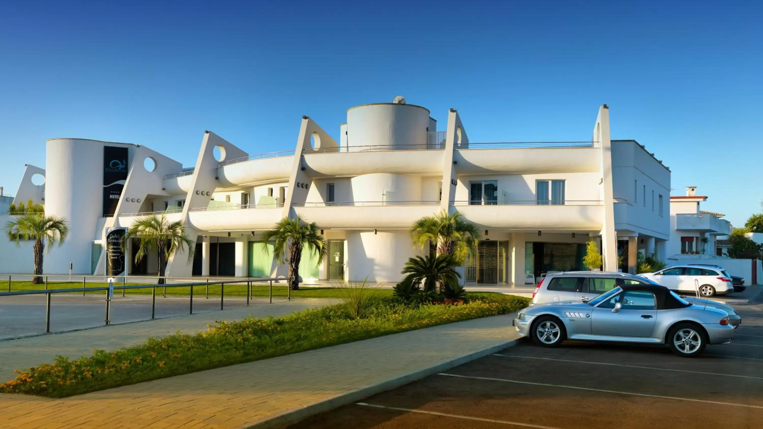 Facade/entrance in Callistos Hotel & Spa Facade/entrance in Callistos Hotel & Spa