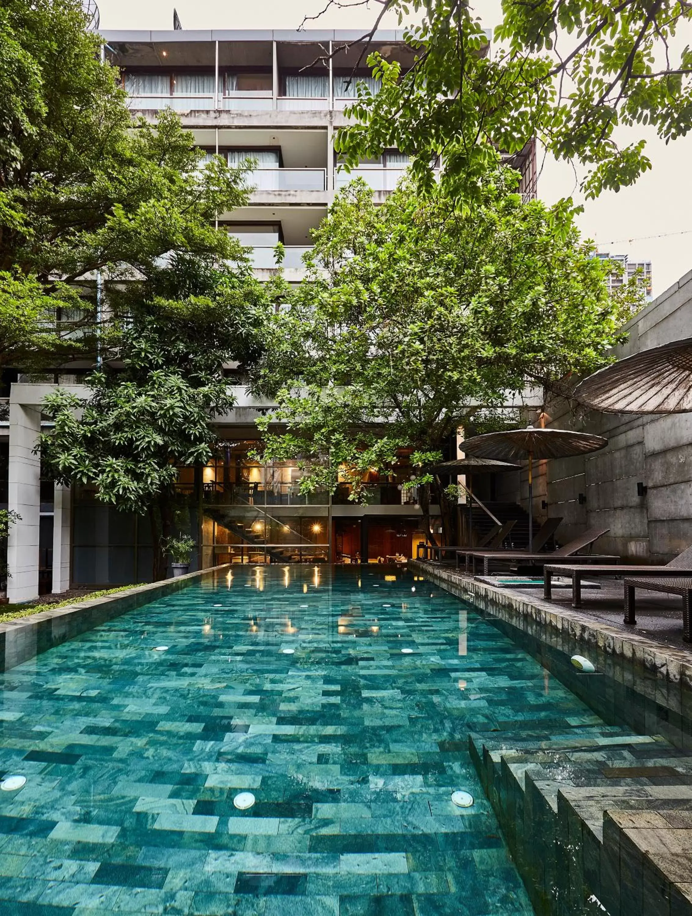 Swimming Pool in LUXX Langsuan Hotel - SHA Plus