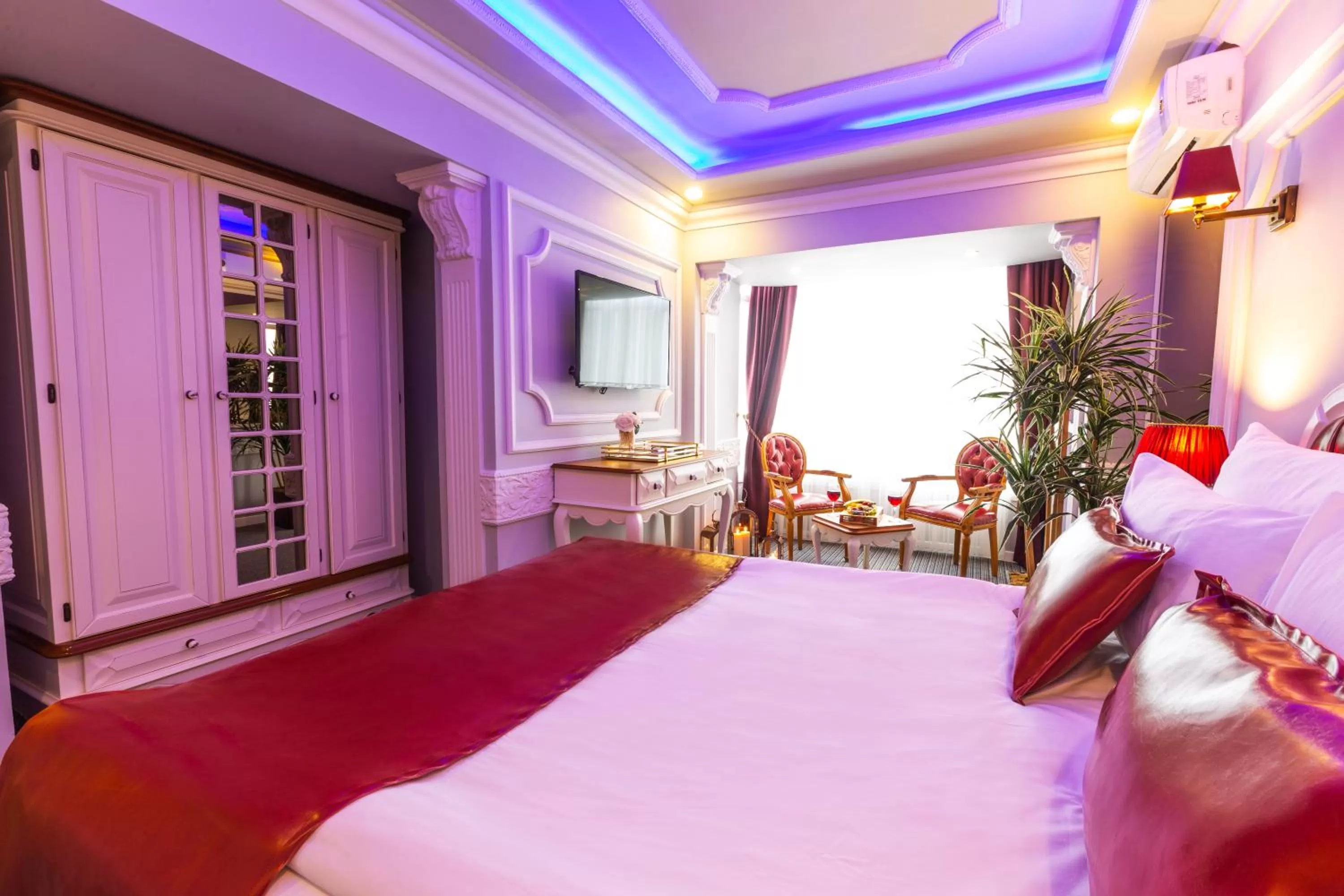 TV and multimedia, Bed in Andalouse Otel