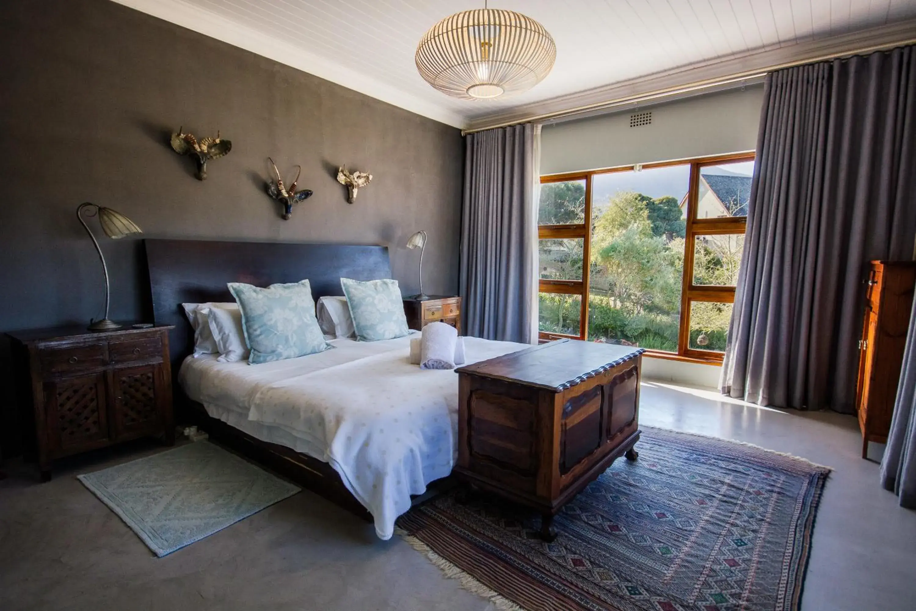Bedroom, Bed in A Hilltop Country Retreat