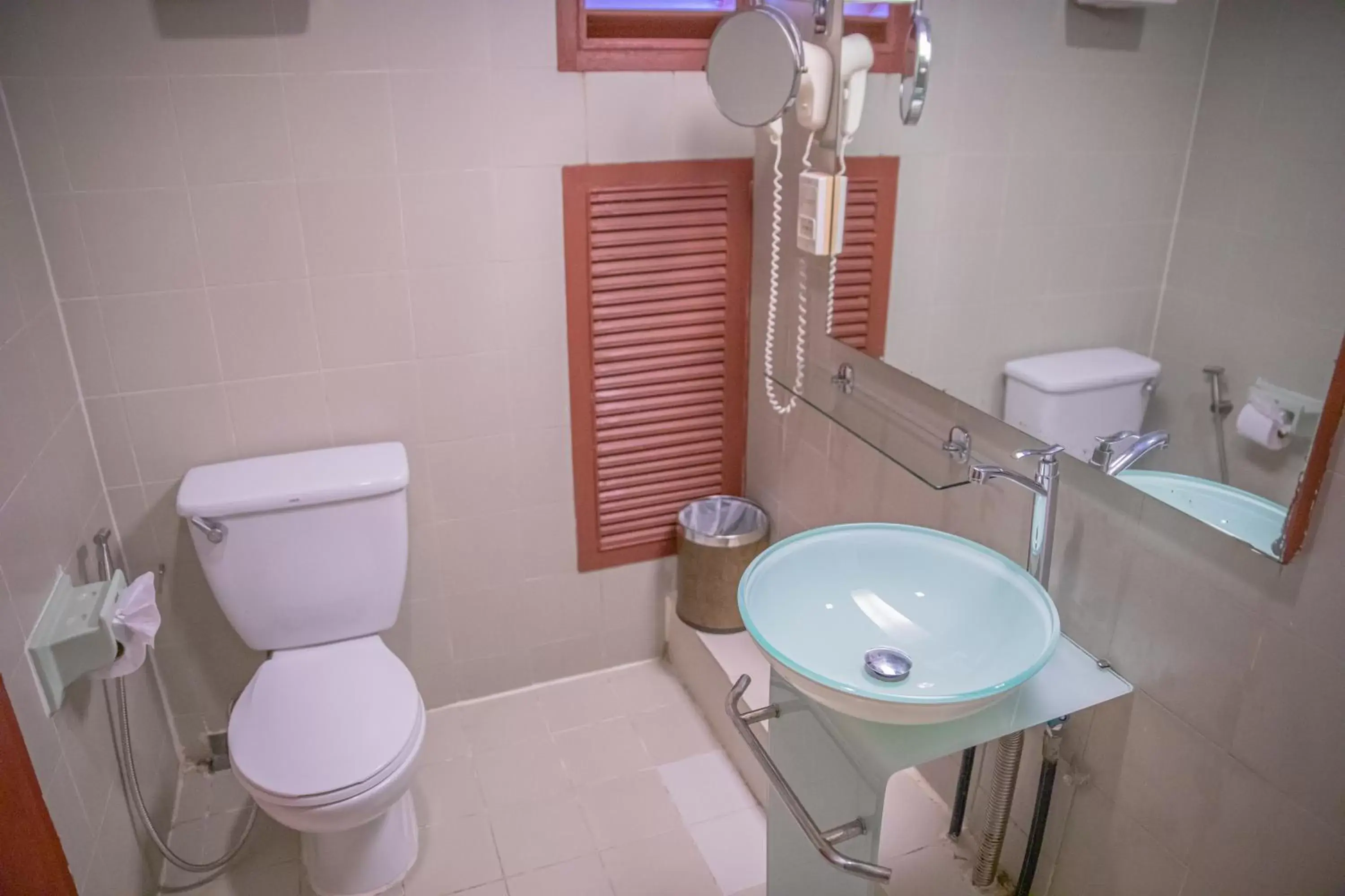 Toilet, Bathroom in Baiyoke Suite Hotel