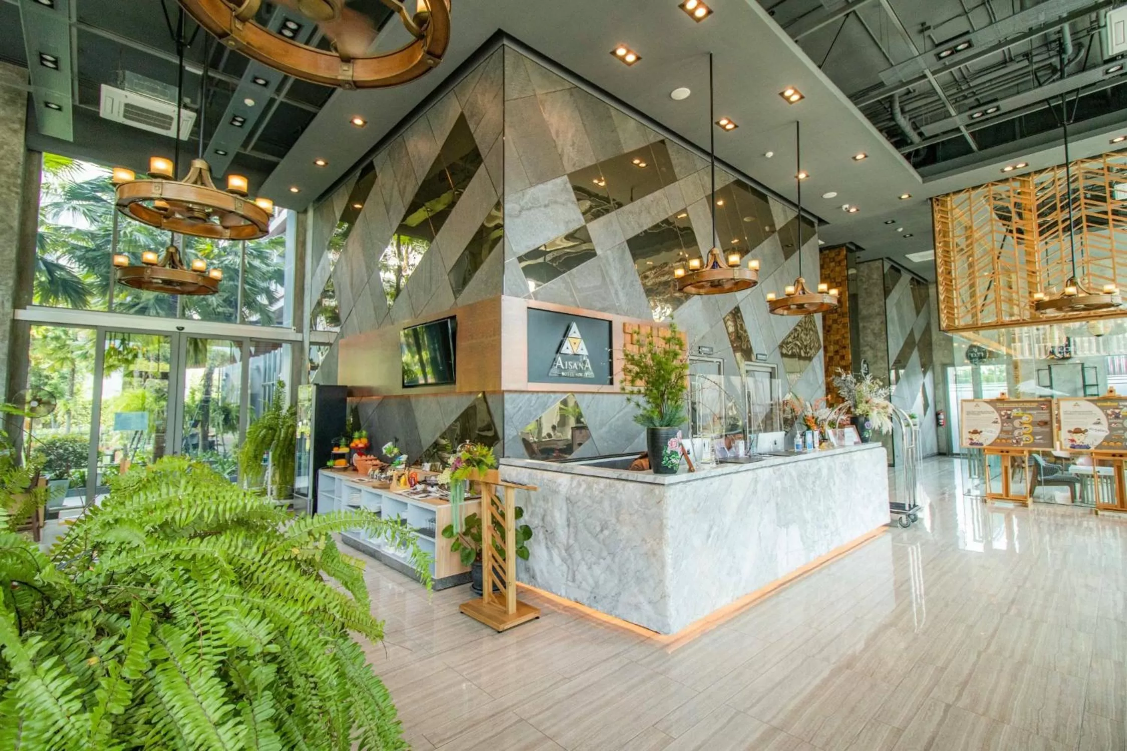 Property building in AisanA Hotel Korat