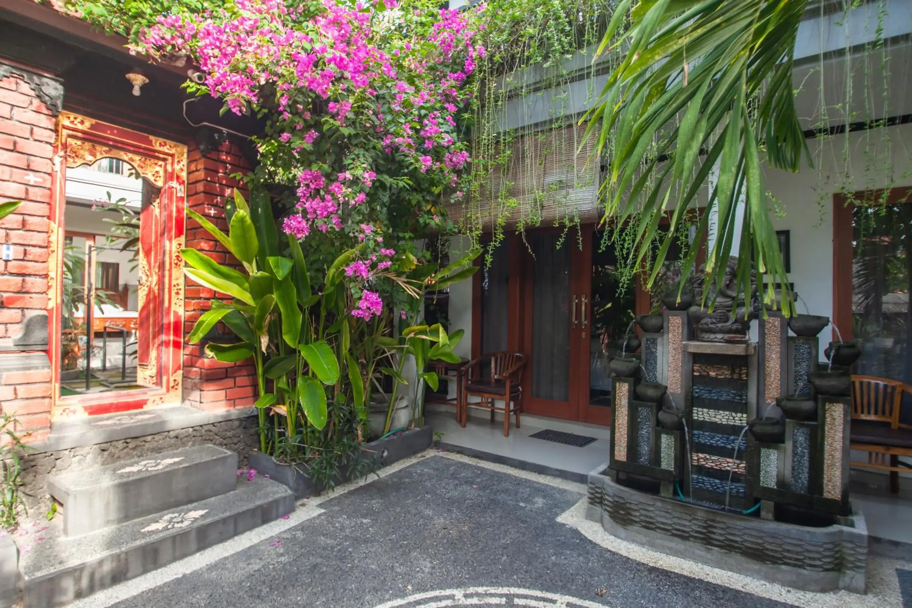 Facade/entrance in Pondok Taksu Bali
