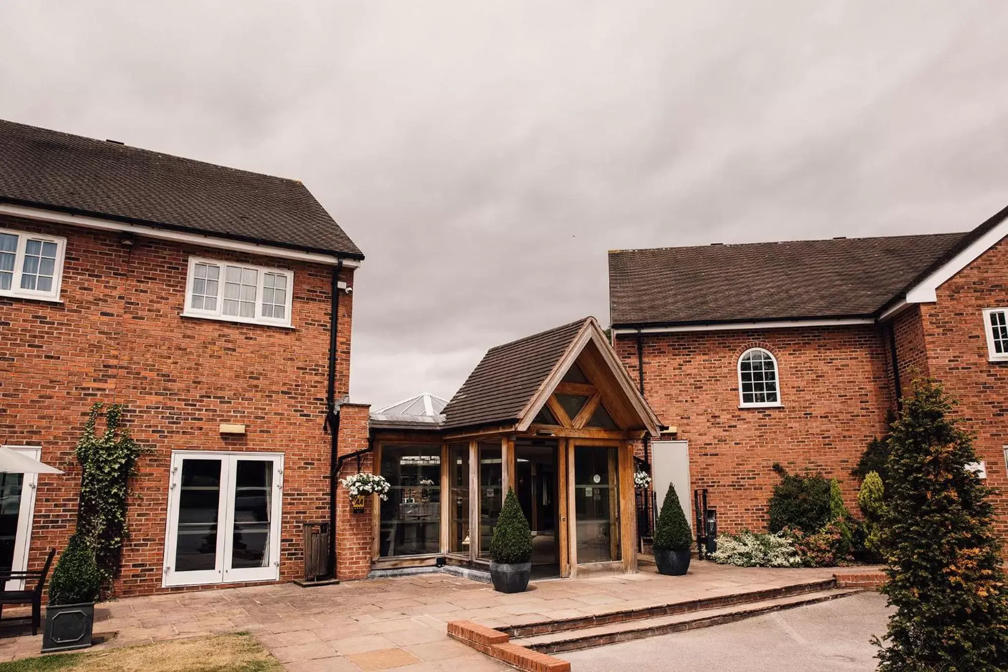 Facade/entrance, Property Building in Manor House Hotel & Spa, Alsager