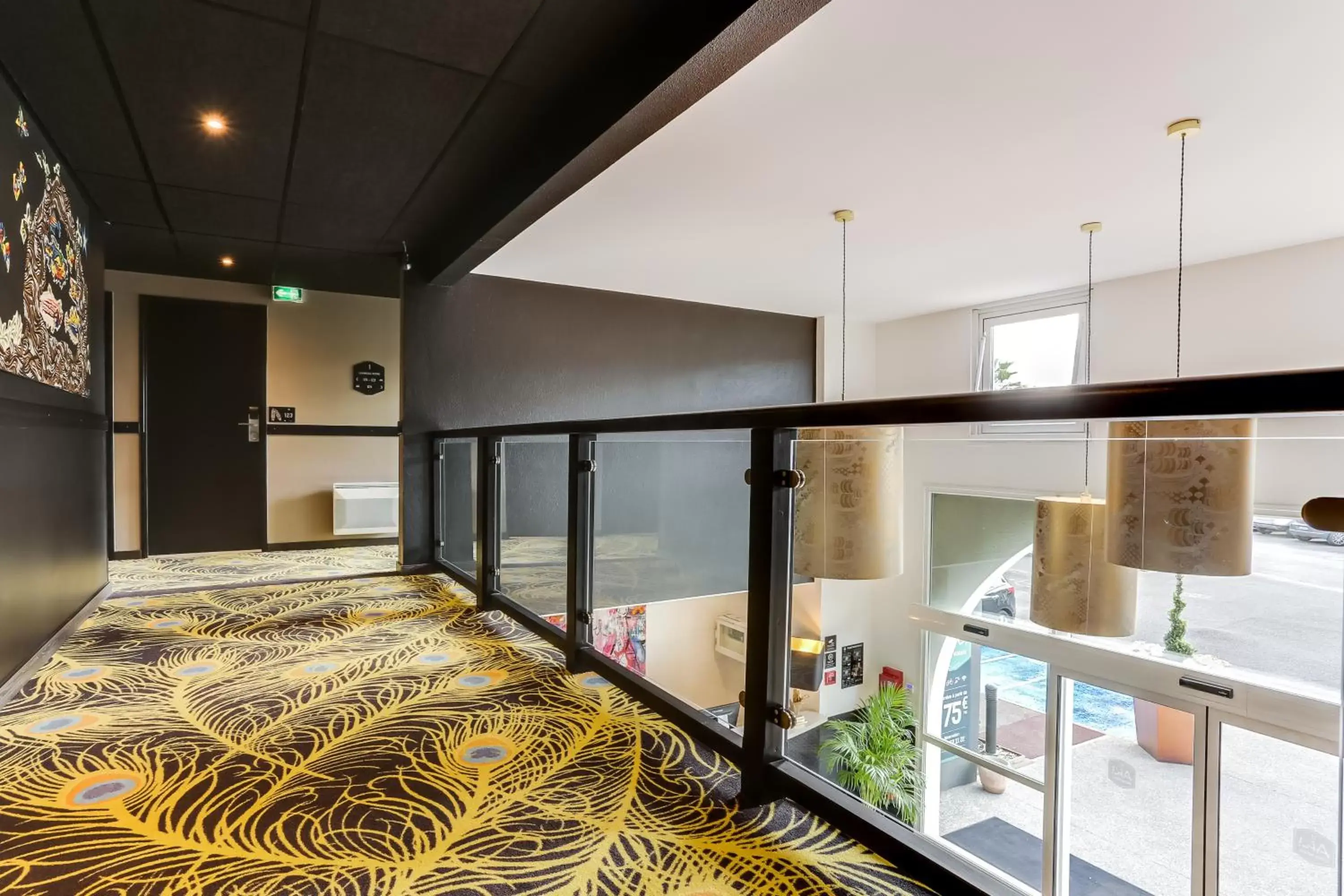 Lobby or reception in Kyriad Anglet - Biarritz