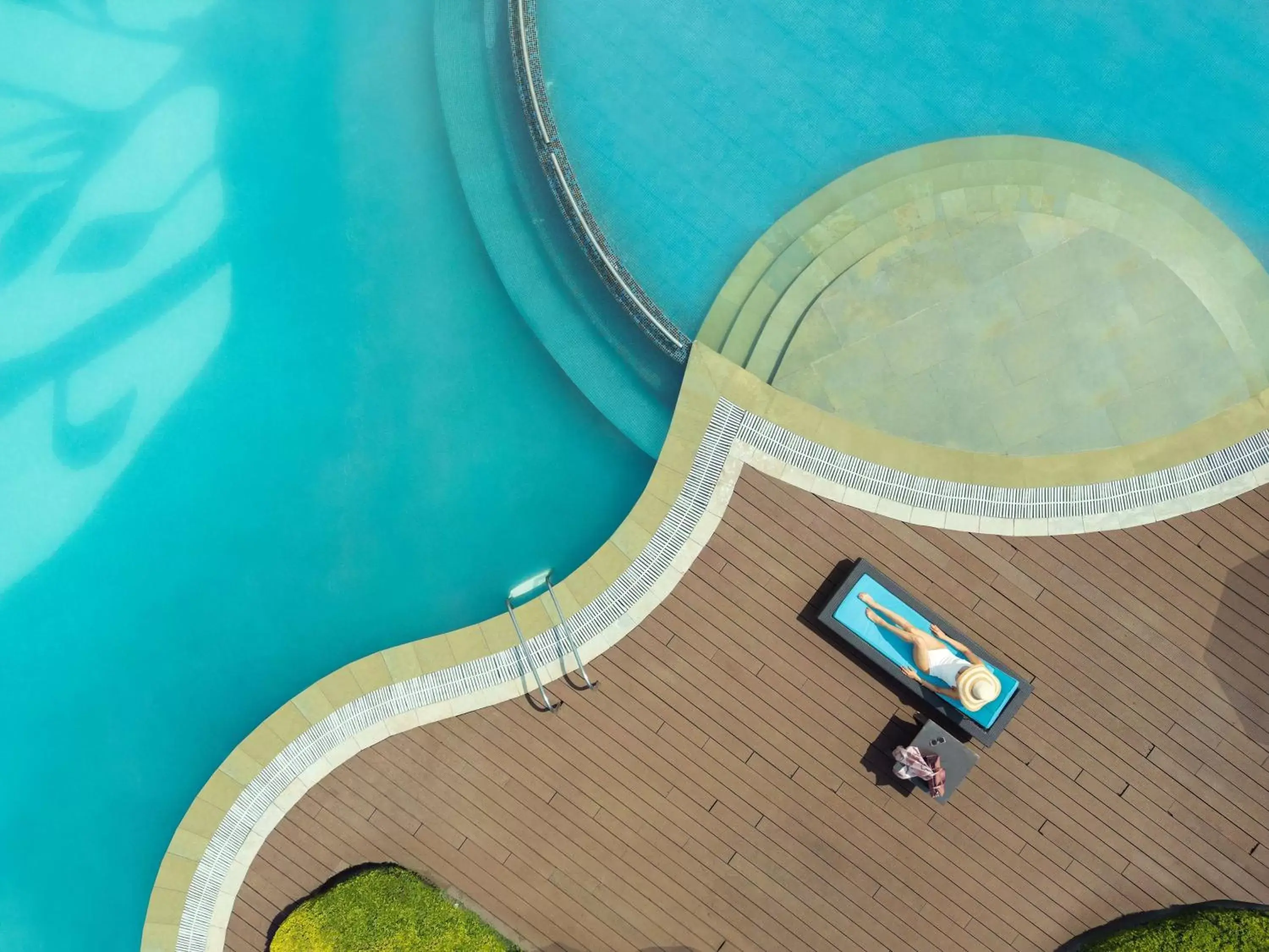 Pool view in Namah Resort Jim Corbett, a member of Radisson Individuals