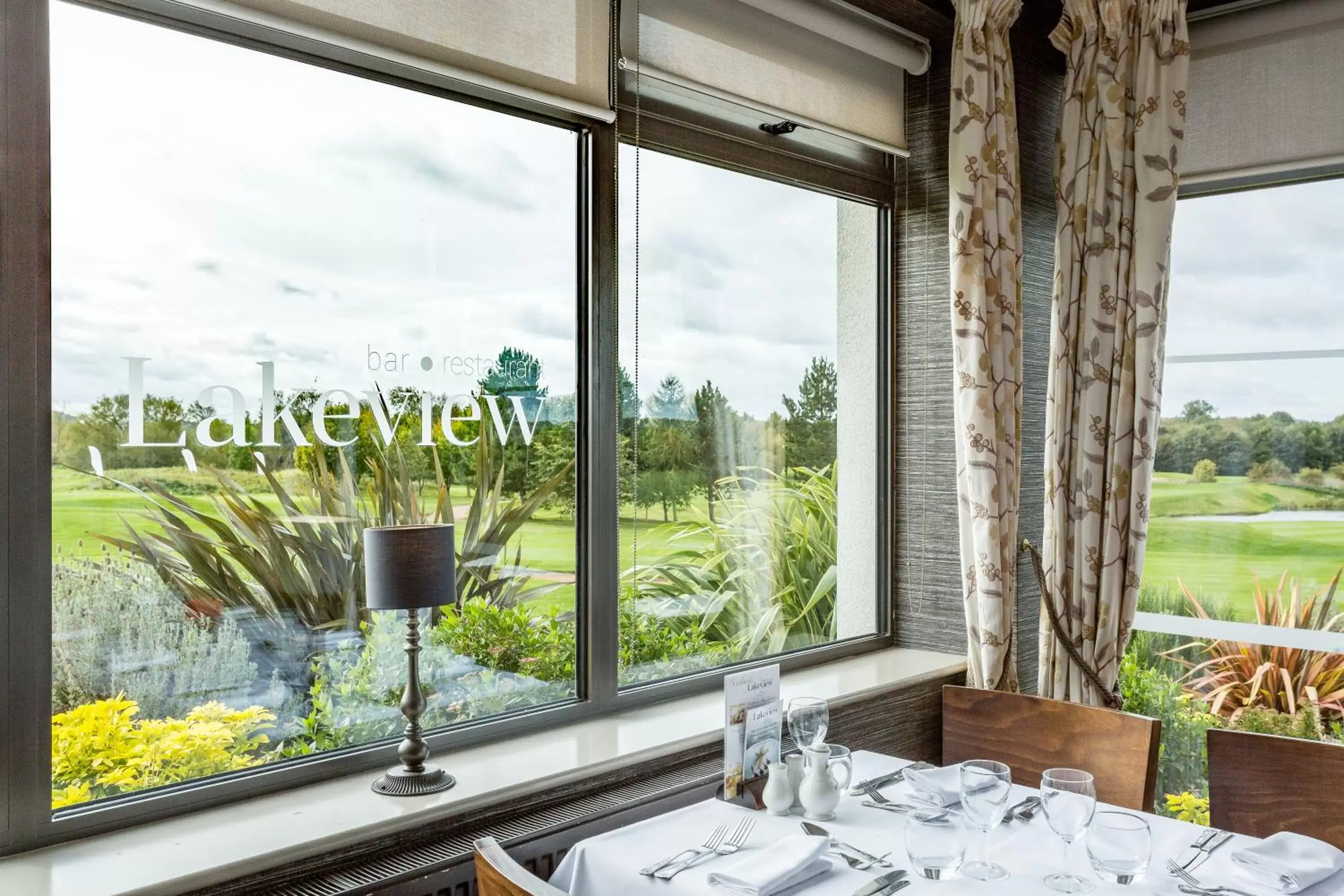 Garden view in The Residence Hotel at The Nottinghamshire Golf & Country Club