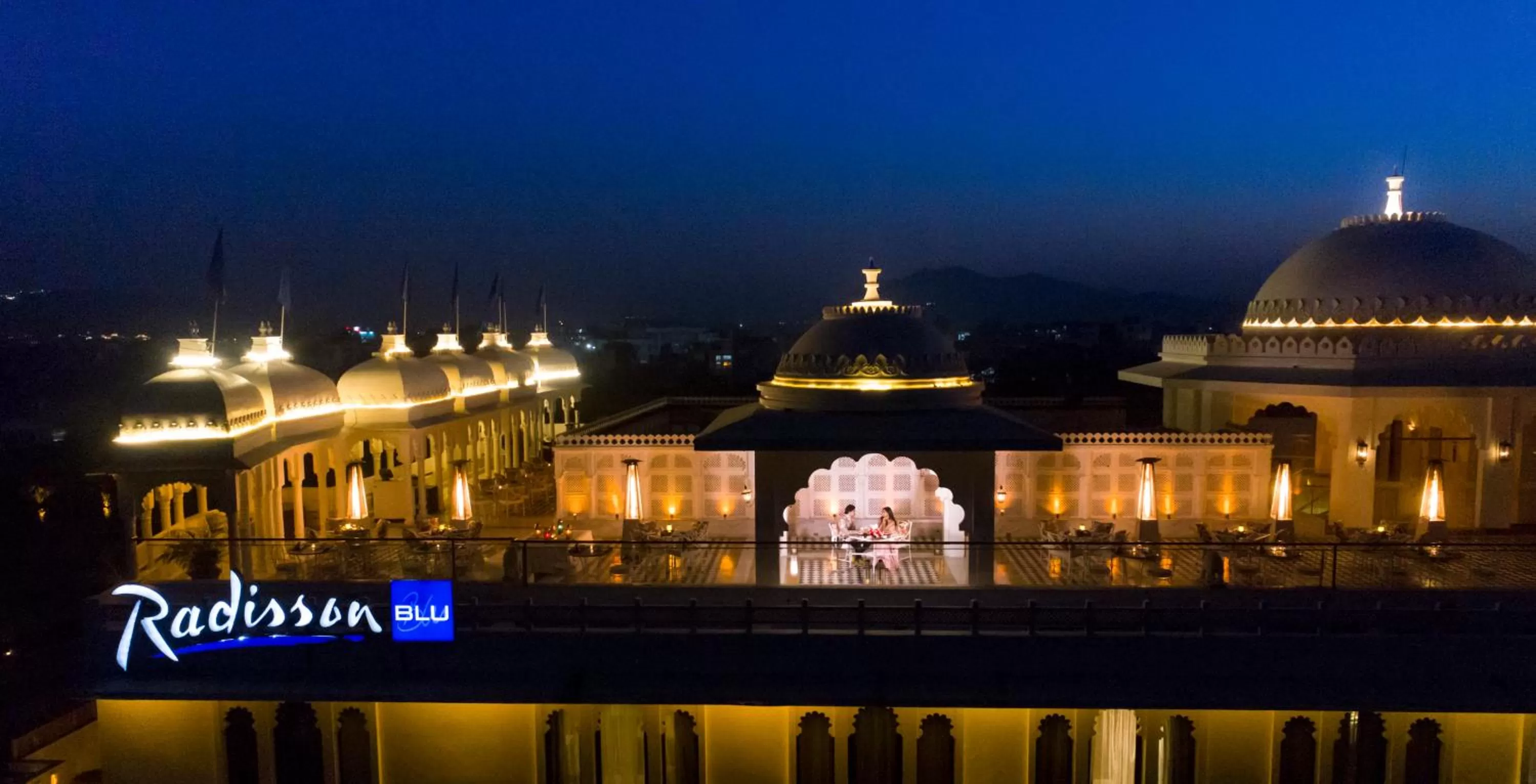 Food close-up in Radisson Blu Udaipur Palace Resort & Spa