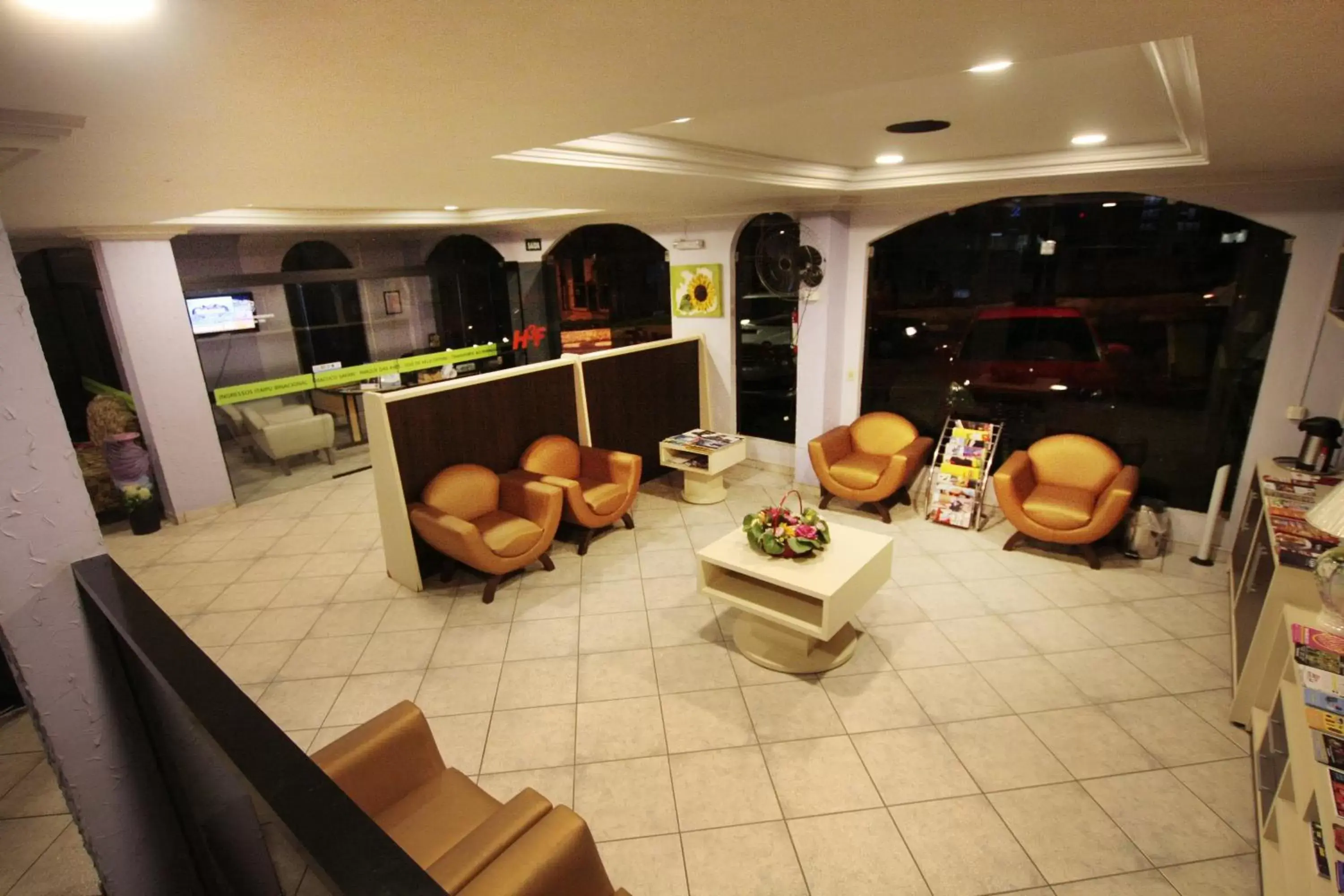 Lobby or reception in Hotel Três Fronteiras