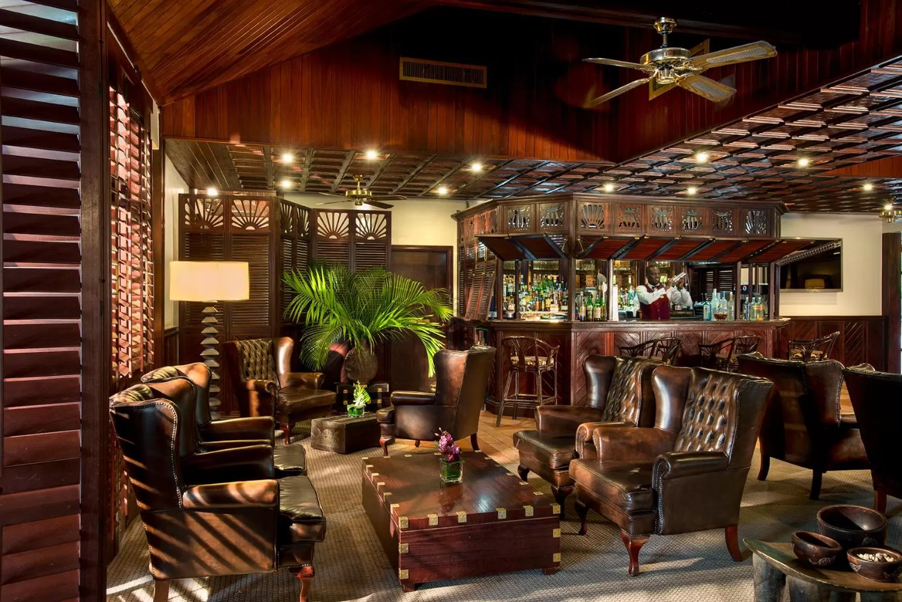 Lounge or bar in Labadi Beach Hotel