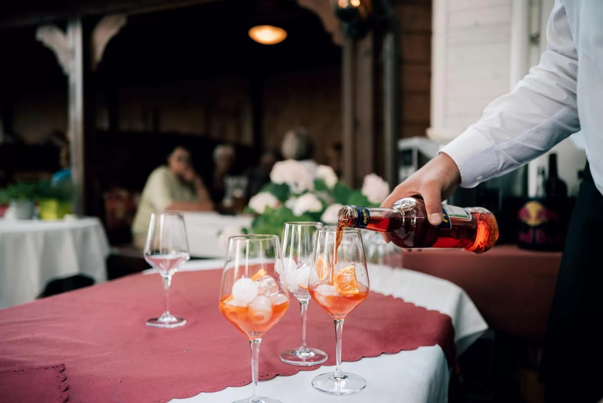 Alcoholic drinks in Hotel Hasenjäger