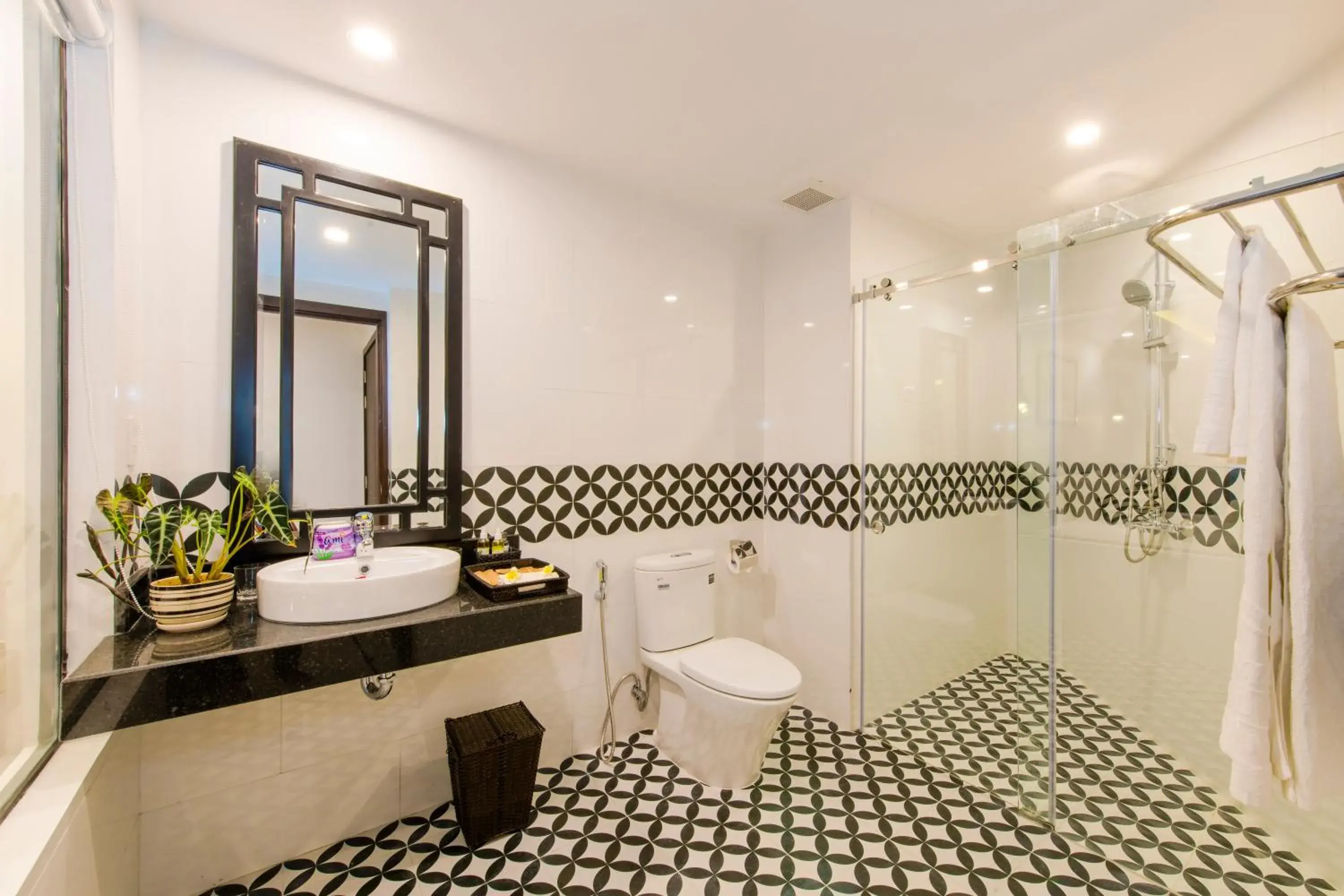Shower, Bathroom in Gem Riverside Hotel Hoi An