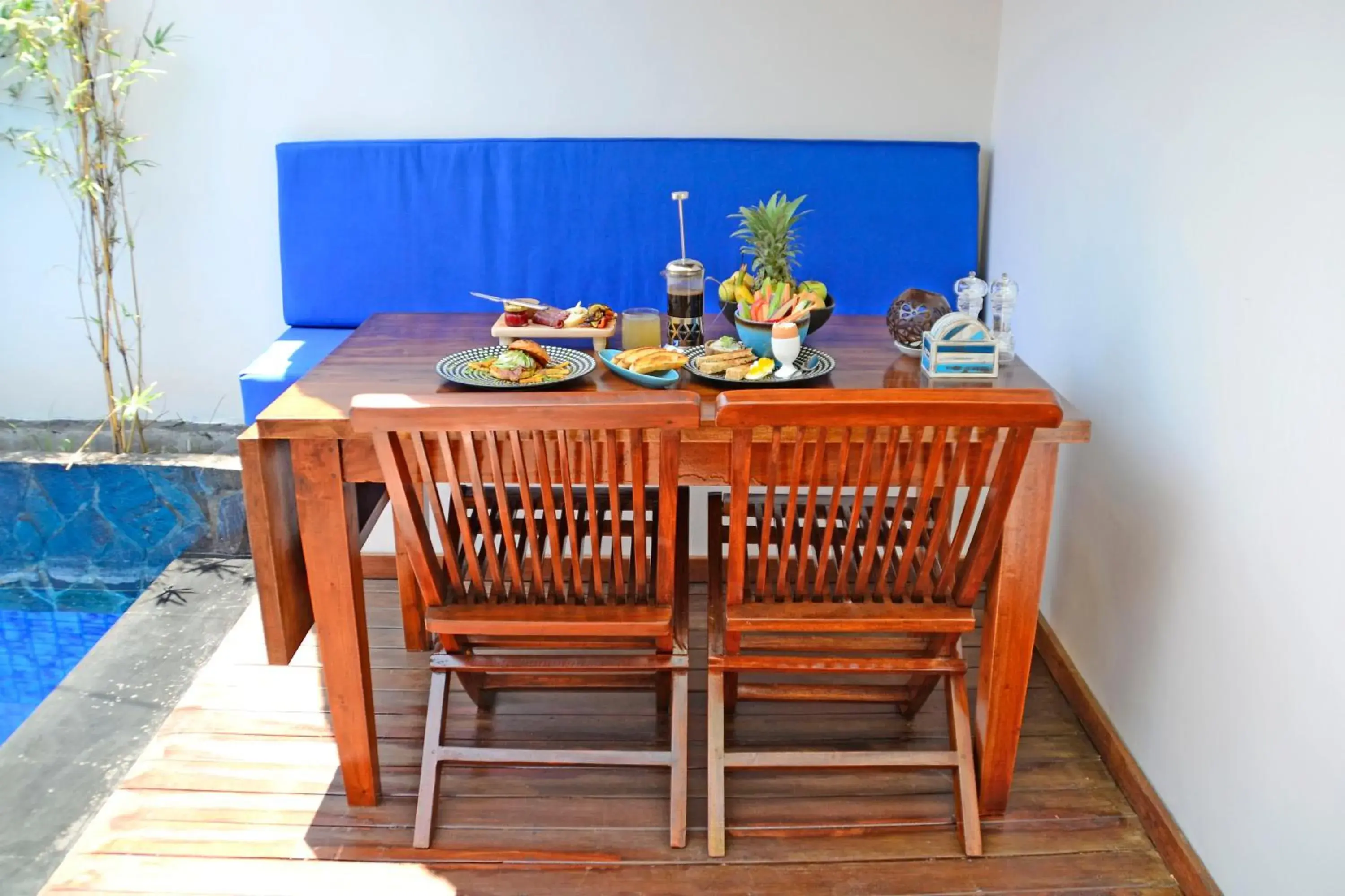 Patio in Stay Shark Villas Gili Air