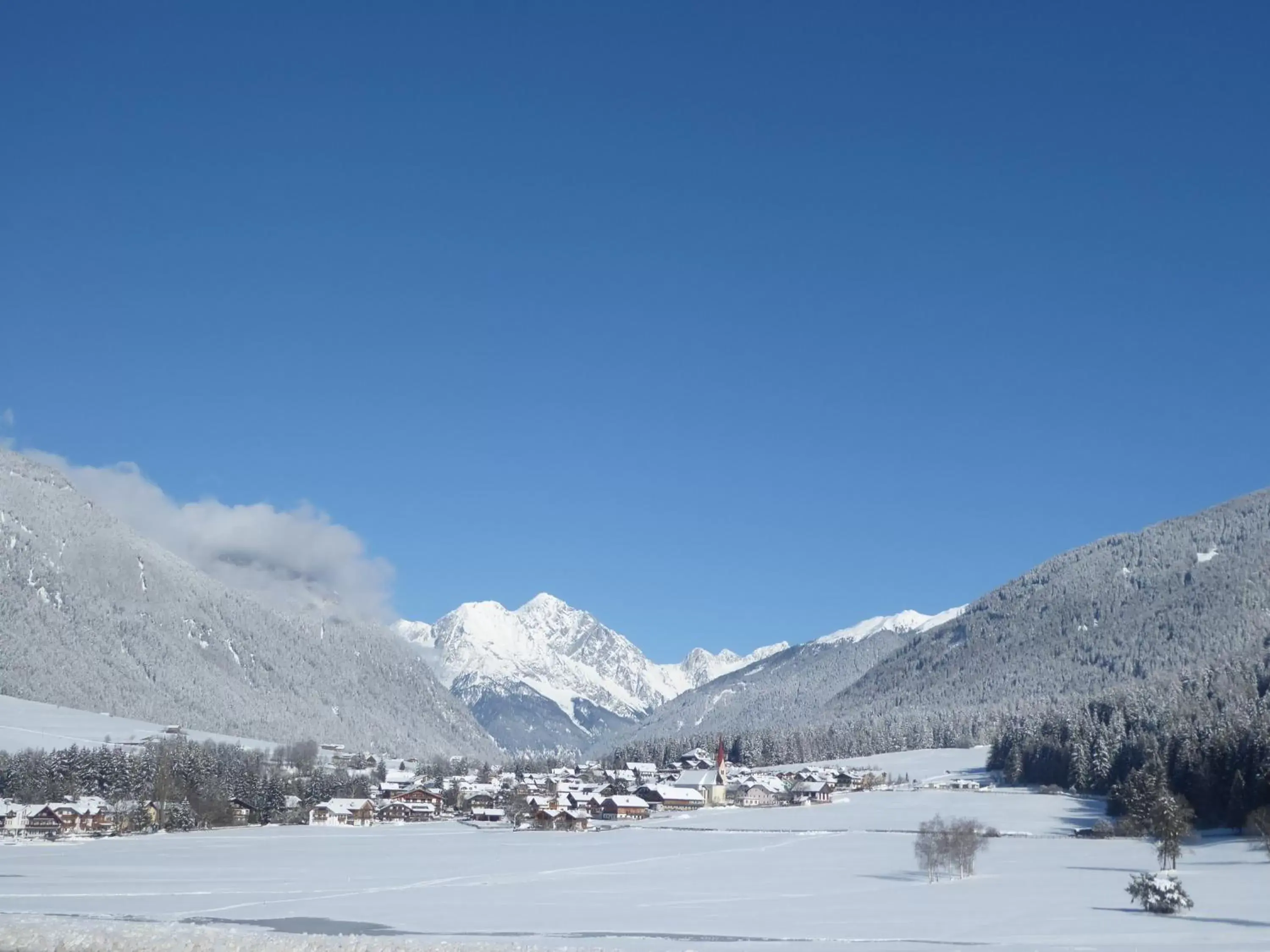 Natural landscape, Winter in Sporthotel Rasen