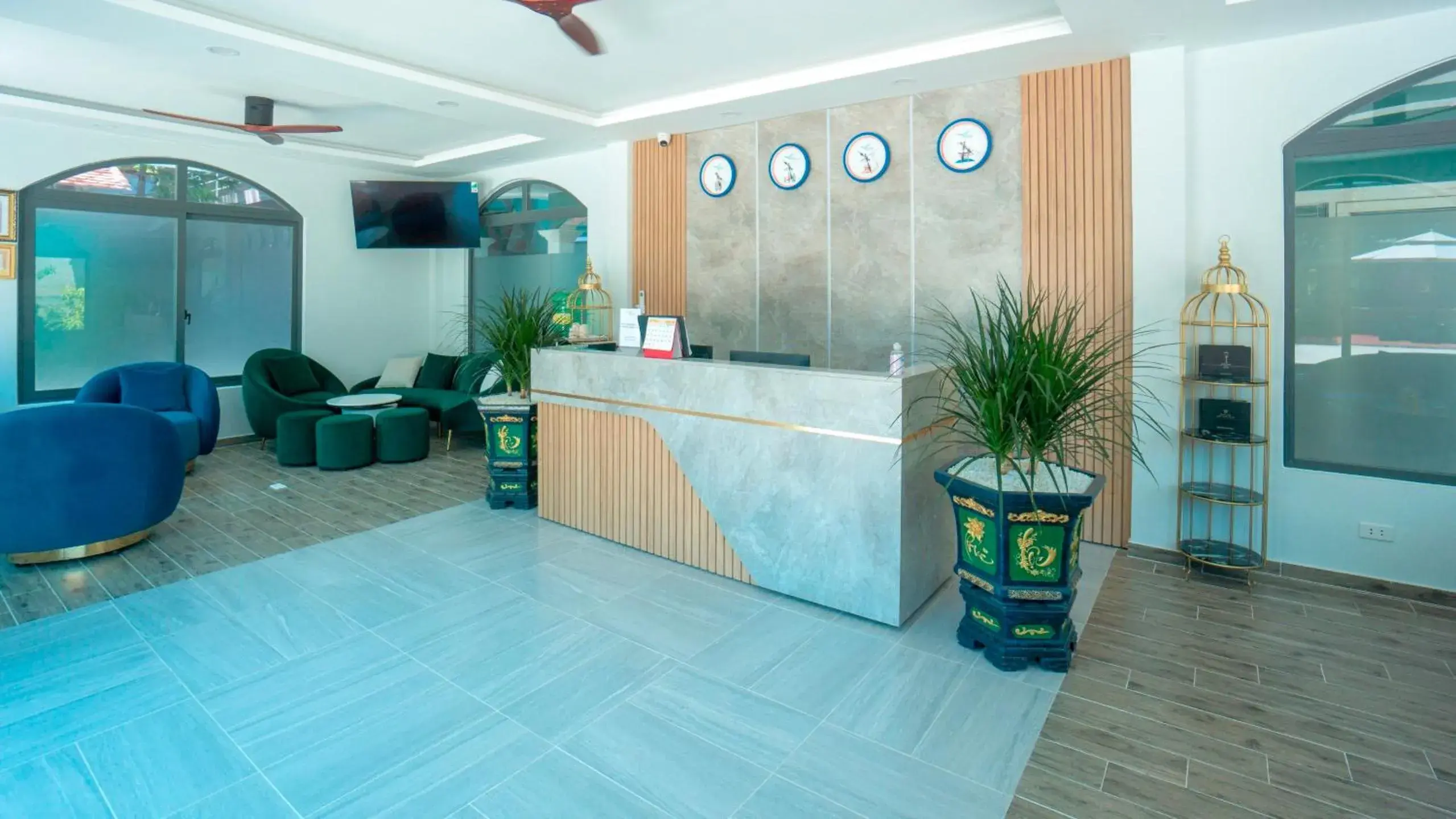 Lobby or reception in An Hoa Residence Lobby or reception in An Hoa Residence