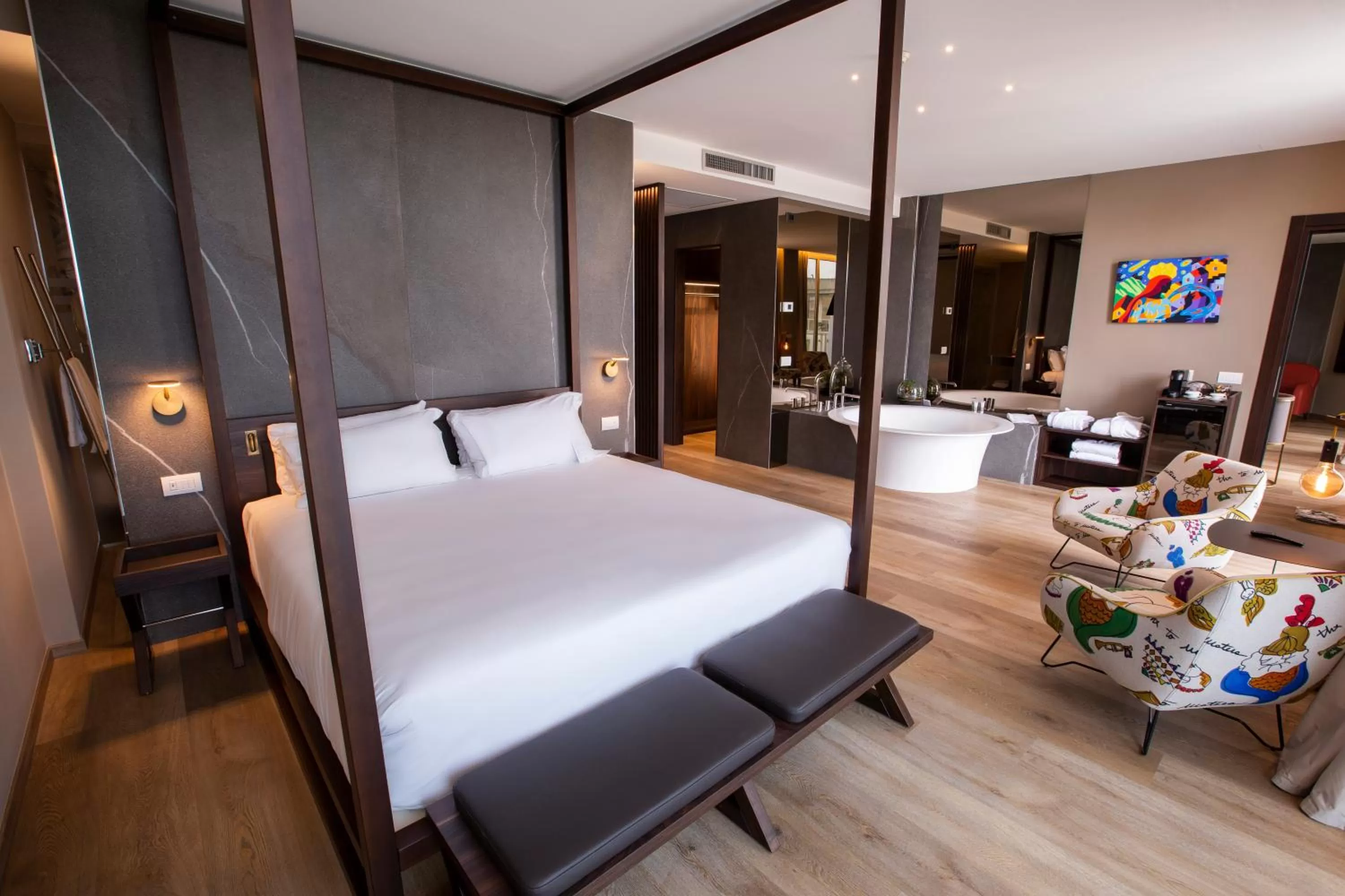 Photo of the whole room, Bed in UNA HOTELS MH Matera