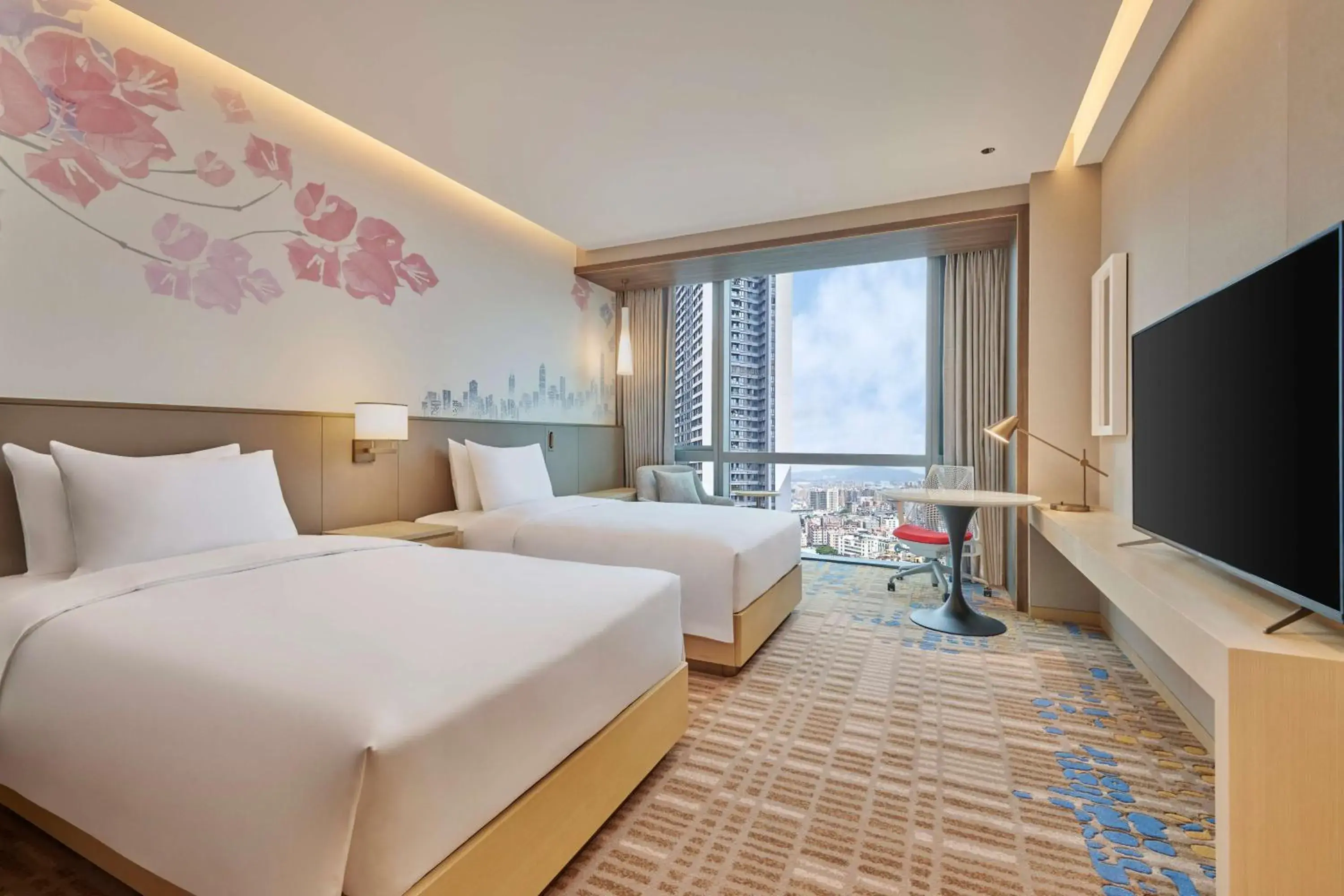 Bed in Hilton Garden Inn Shenzhen Guangming